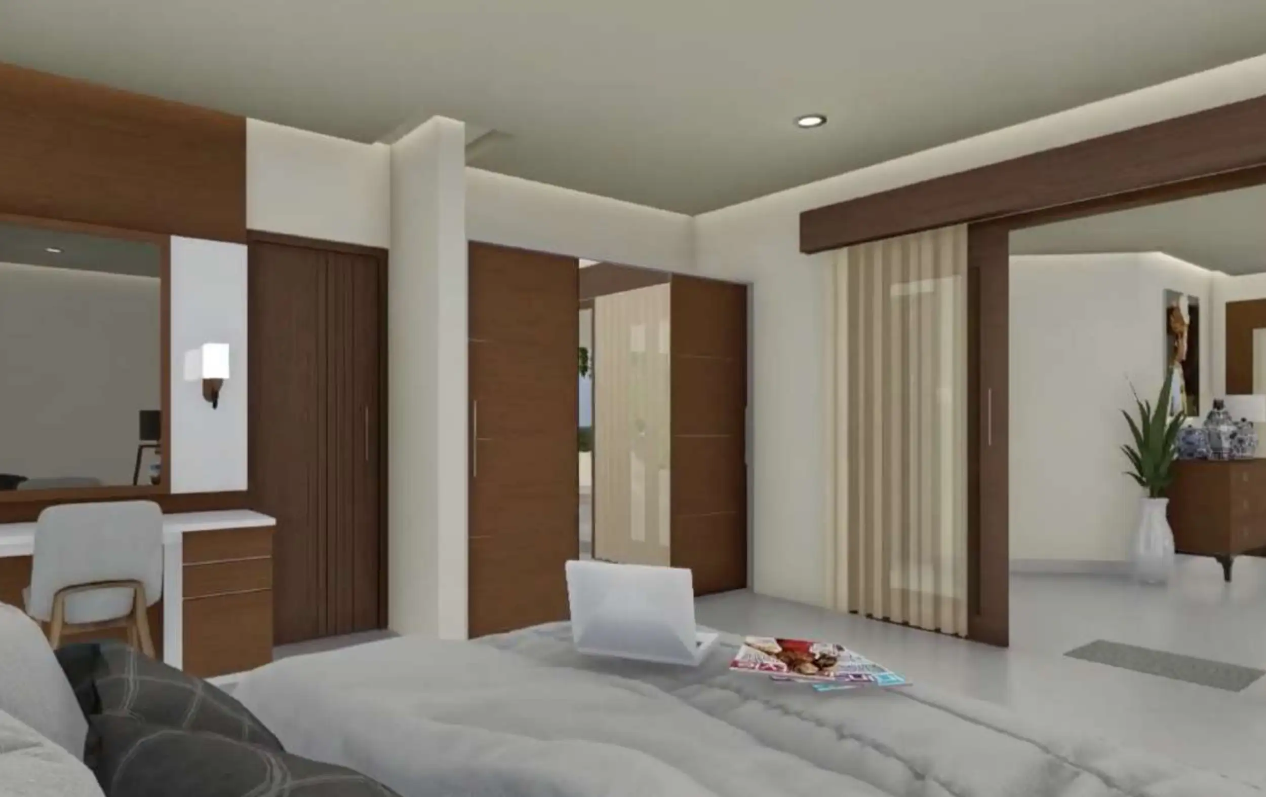 Flat 44m² in Indonesia, Kedungu. Priced at 108000$ rent photo-4