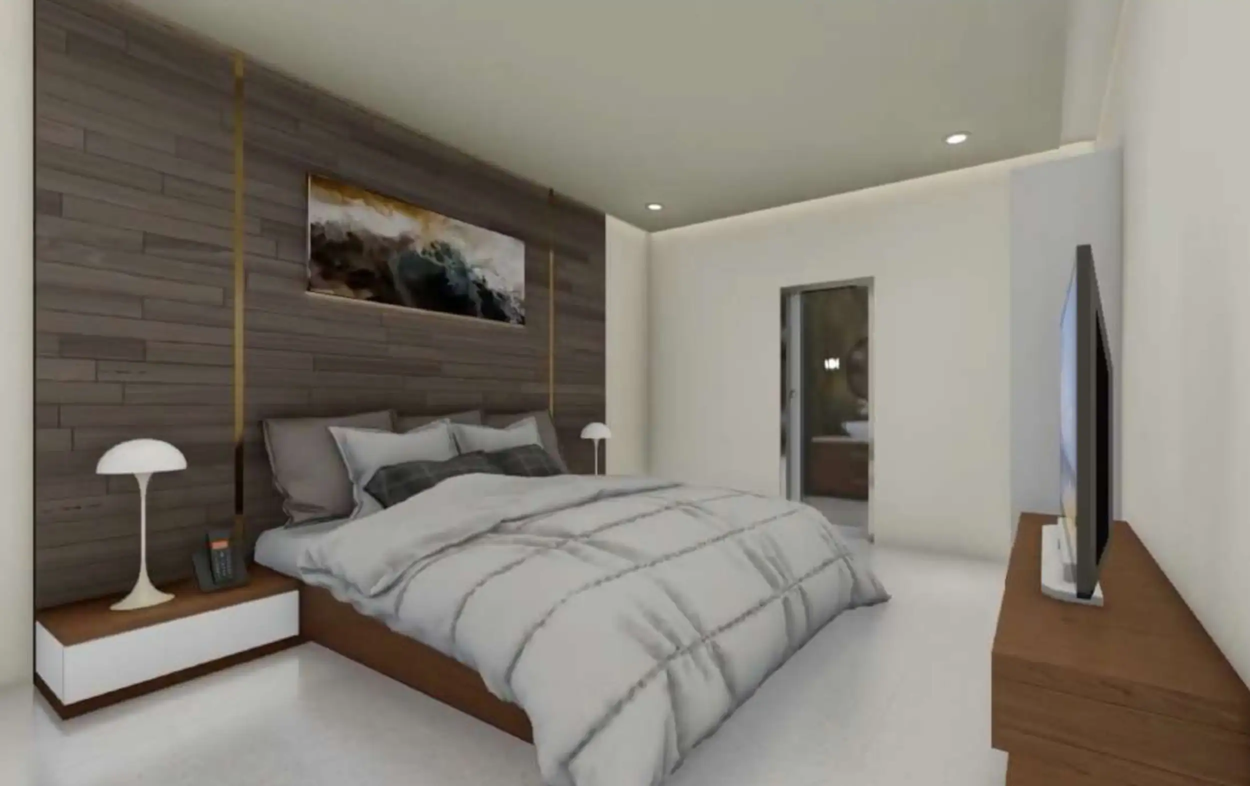 Flat 44m² in Indonesia, Kedungu. Priced at 108000$ rent photo-7
