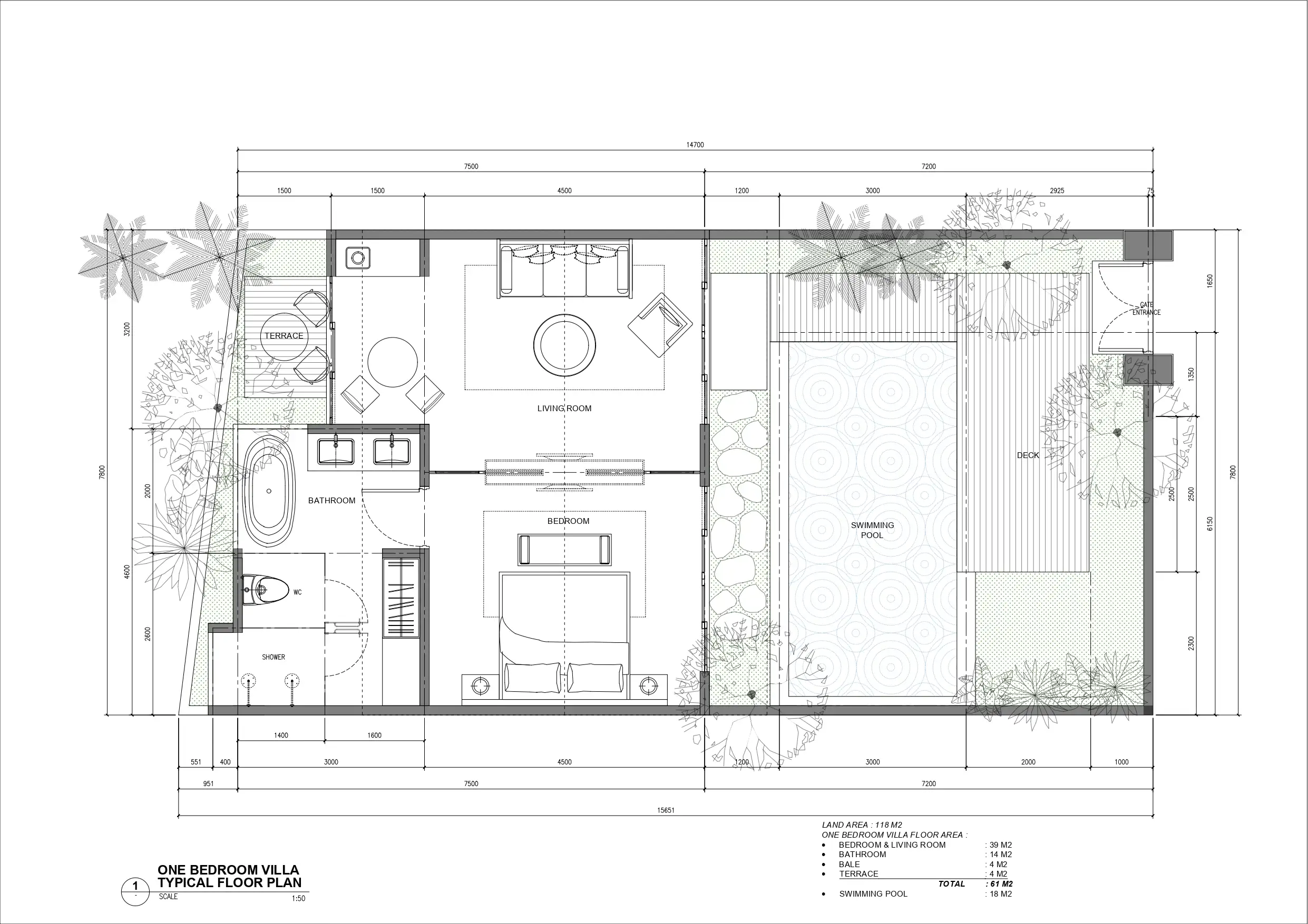 Villa 54m² in Indonesia, Seminyak. Priced at 239000$ rent photo-2