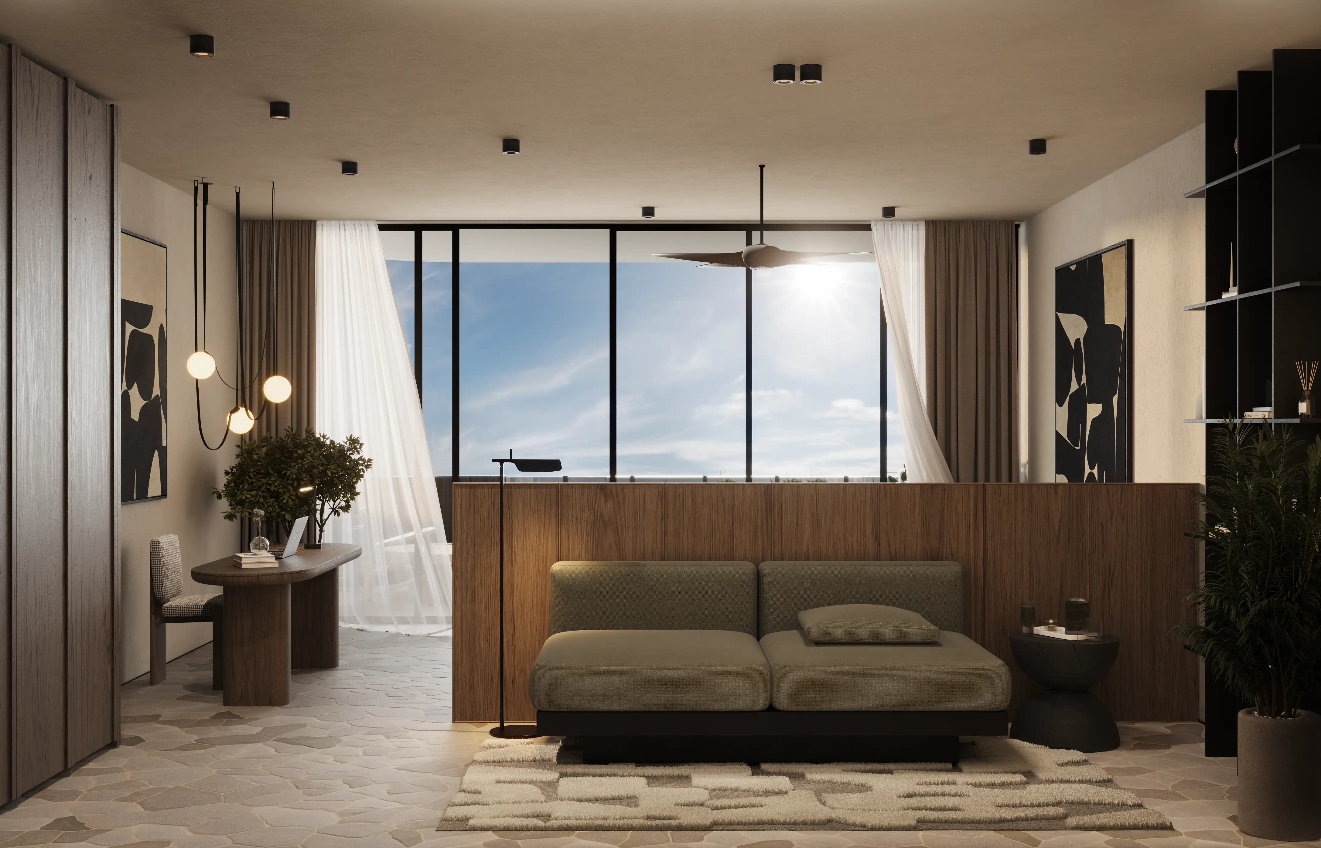 Flat 56m² in Indonesia, Bukit. Priced at 180000$ rent photo-9