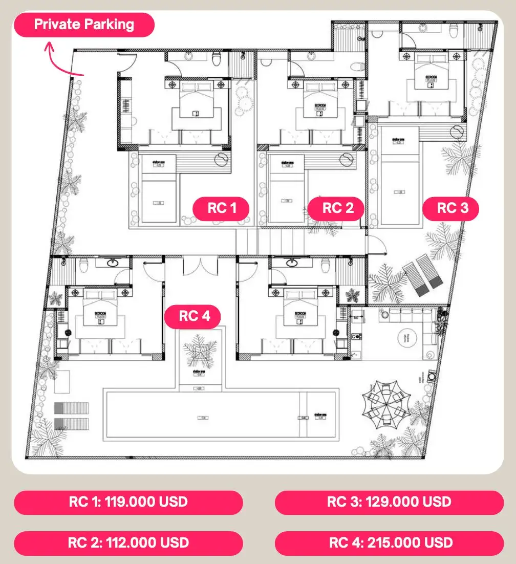 Villa 45m² in Indonesia, Bukit. Priced at 112000$ rent photo-1