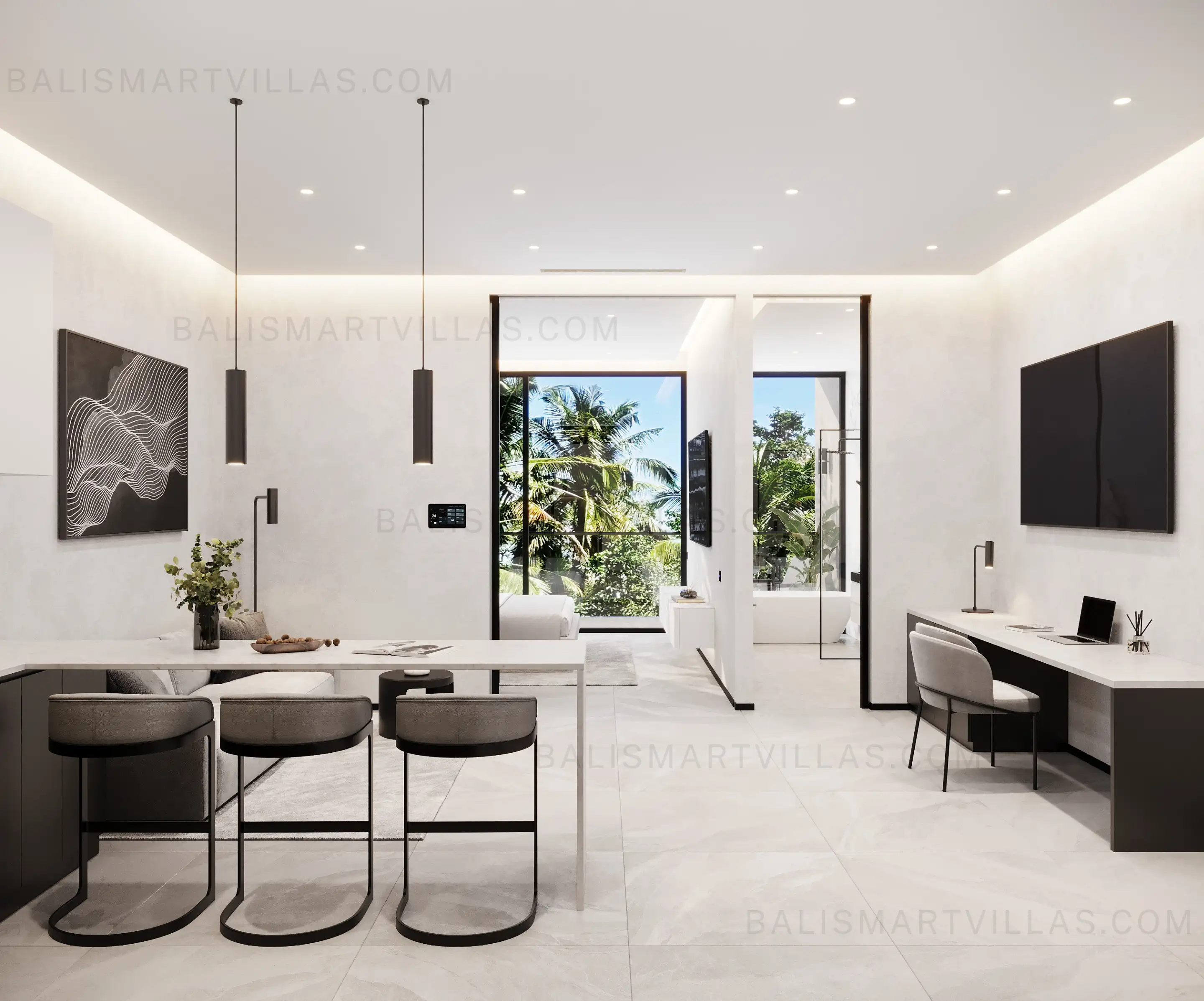 Flat 63m² in Indonesia, Ubud. Priced at 90000$ rent photo-5
