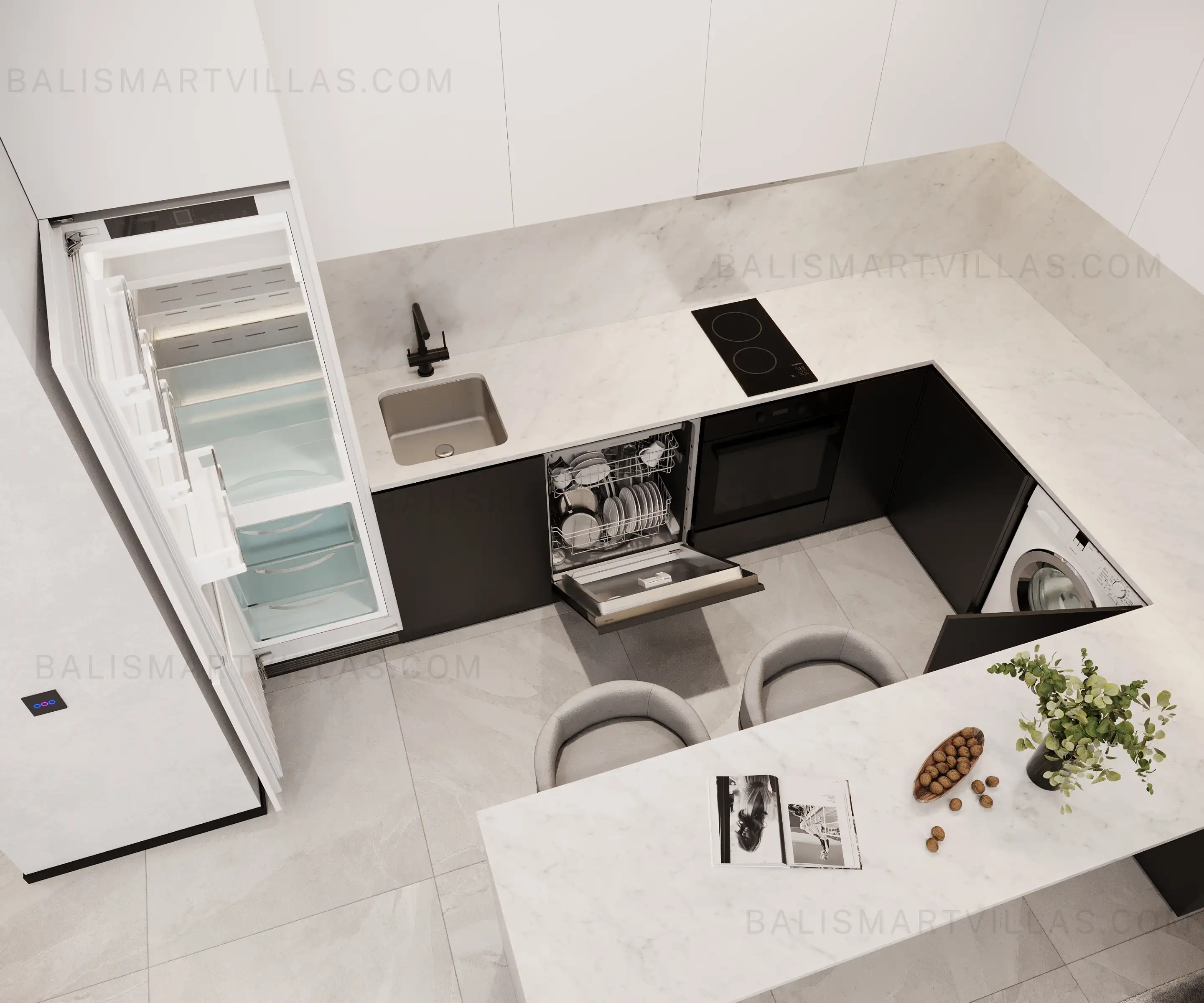 Flat 63m² in Indonesia, Ubud. Priced at 90000$ rent photo-6