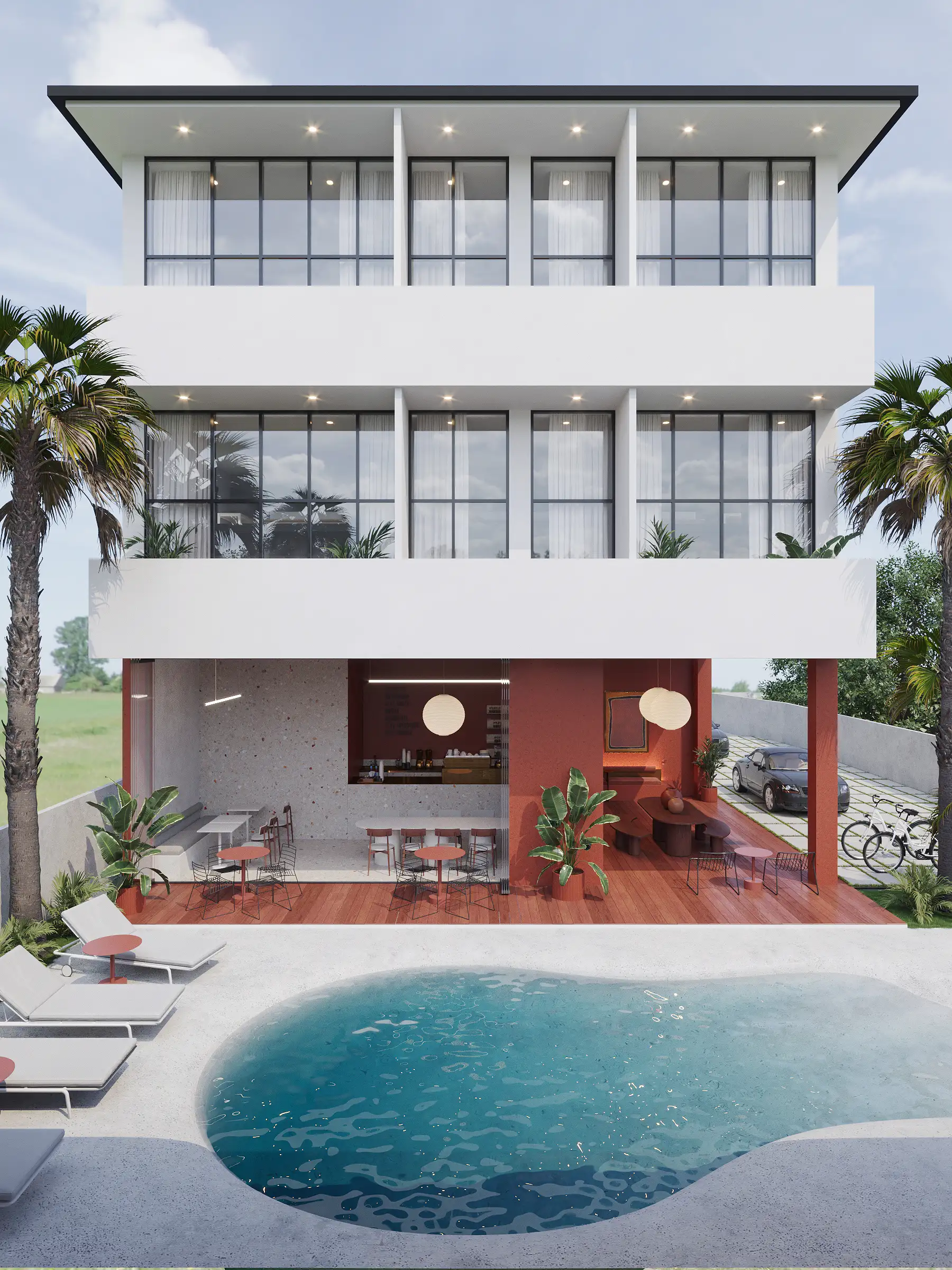 Flat 29m² in Indonesia, Bukit. Priced at 106500$ rent photo-4