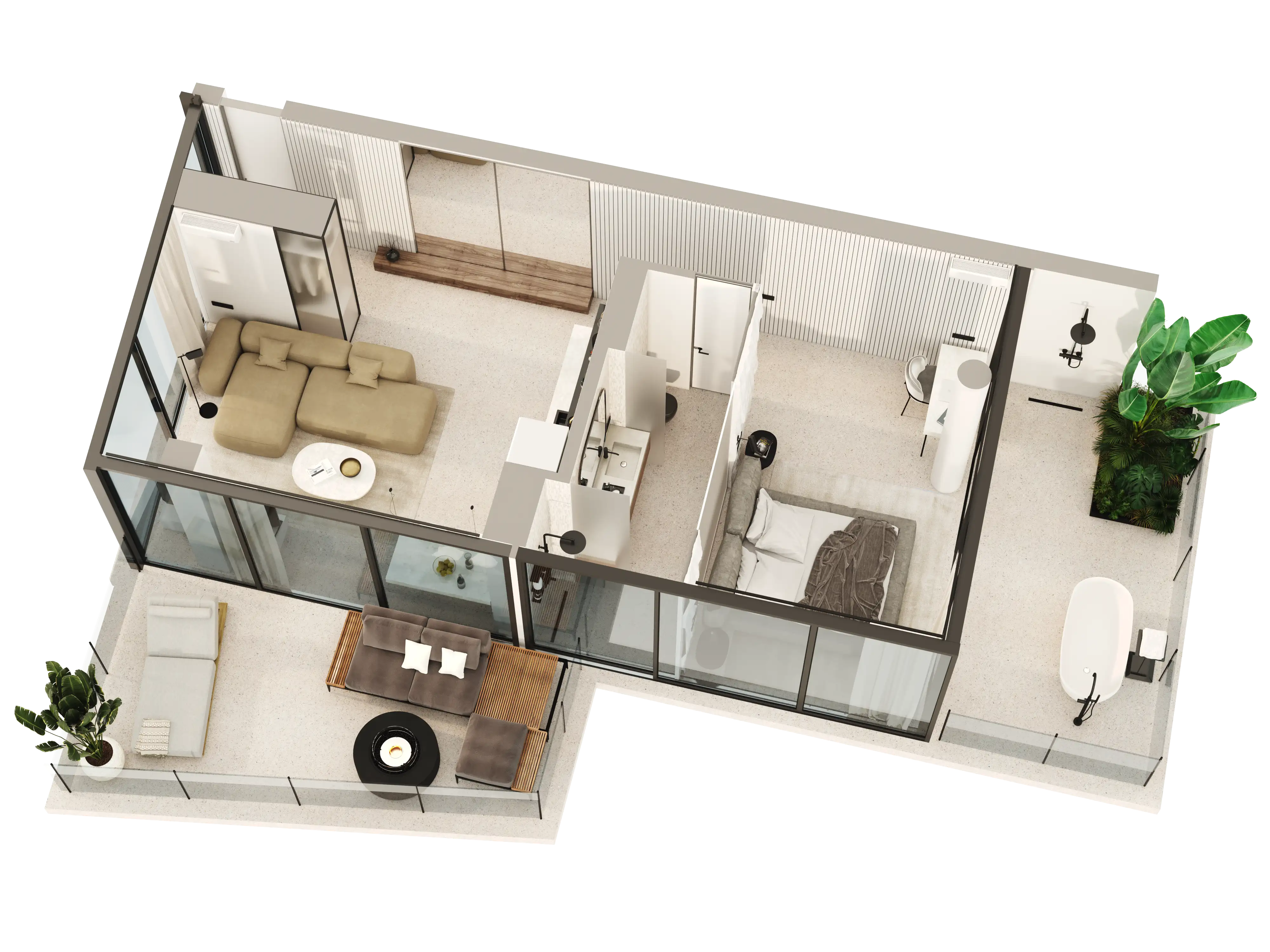 Flat 35m² in Indonesia, Bukit. Priced at 98000$ rent photo-12