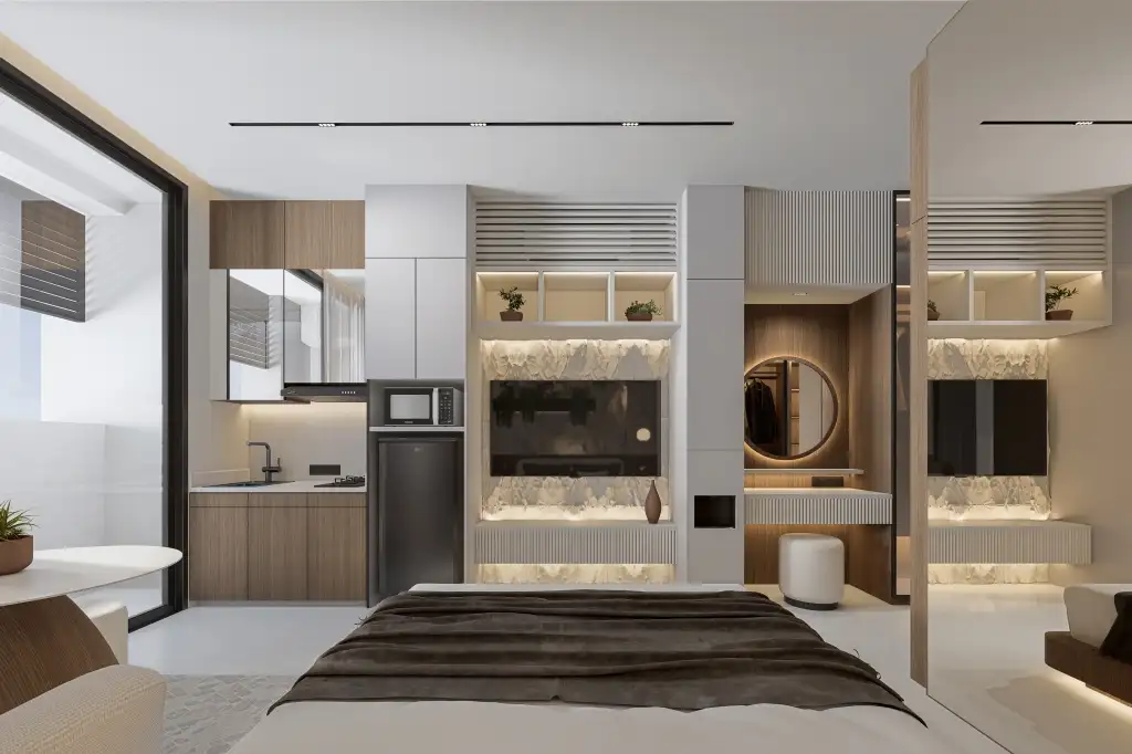 Flat 30m² in Indonesia, Bukit. Priced at 75000$ rent photo-17