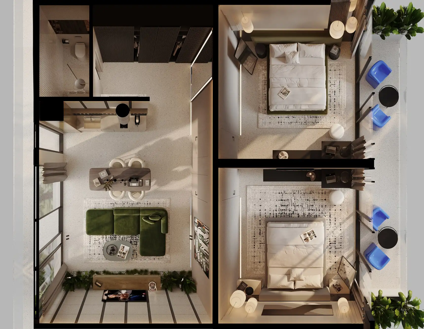 Flat 89m² in Indonesia, Canggu. Priced at 225000$ rent photo-1
