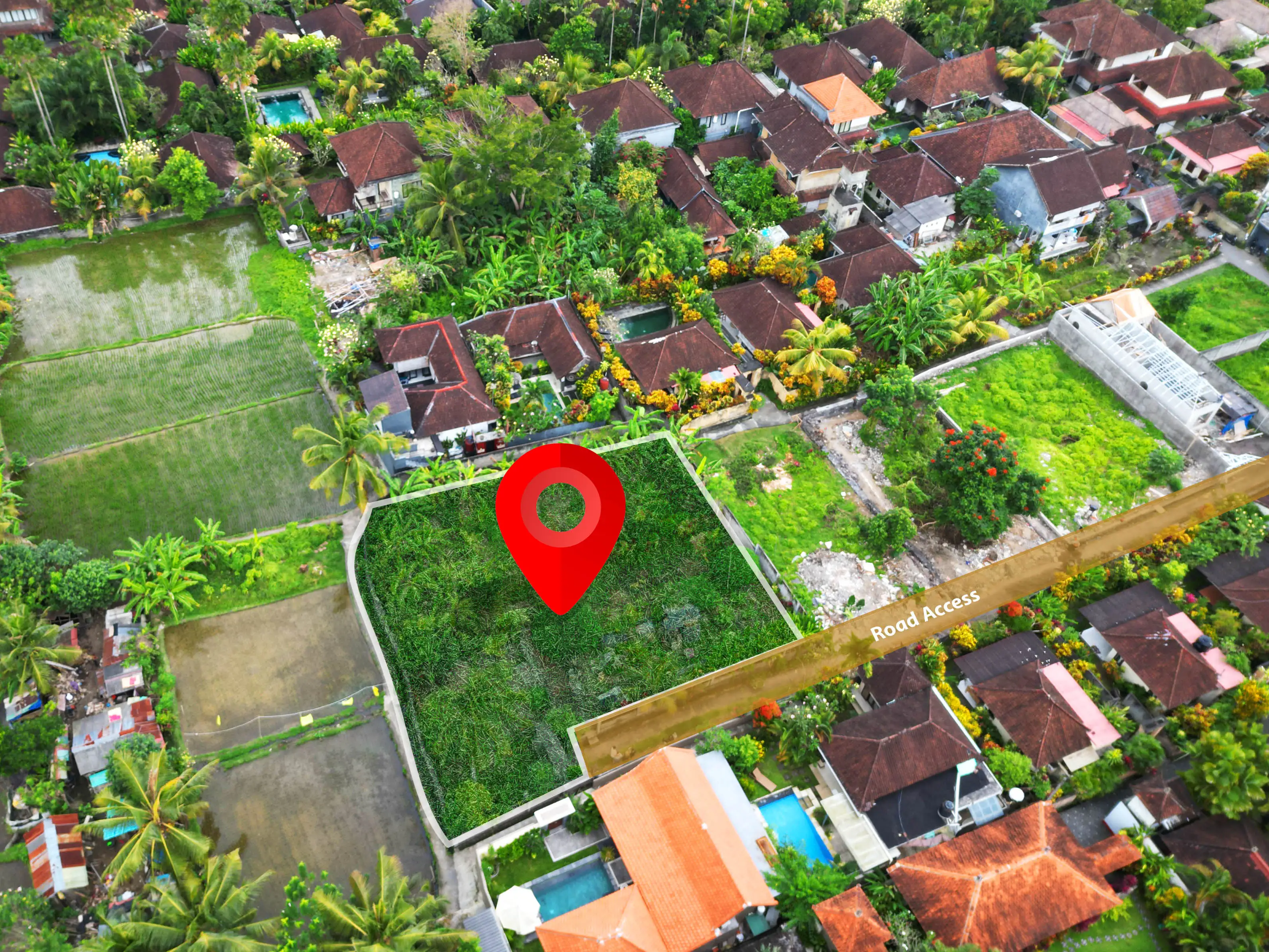 Land 0m² in Indonesia, Ubud. Priced at 425000$ rent photo-3