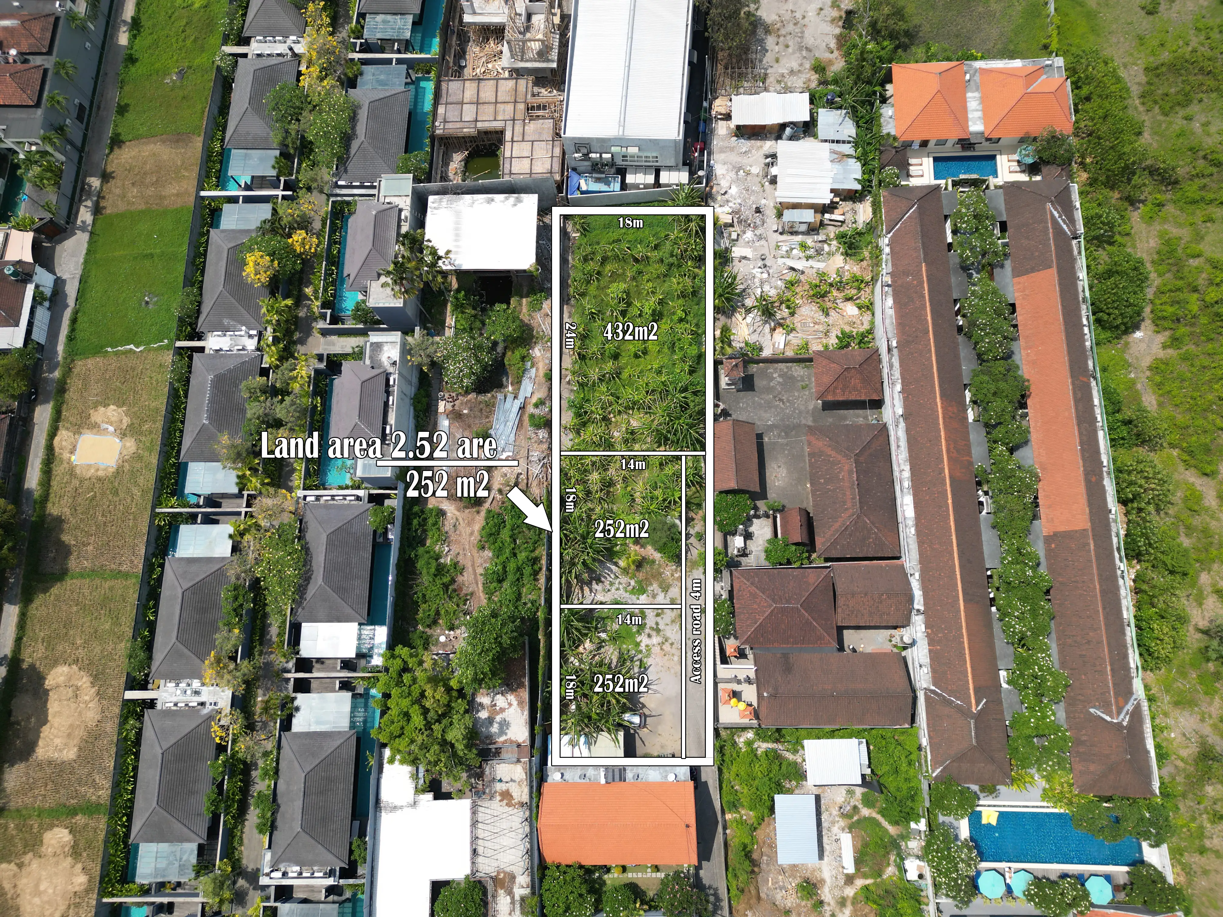 Land 0m² in Indonesia, Seminyak. Priced at 293433$ rent photo-4