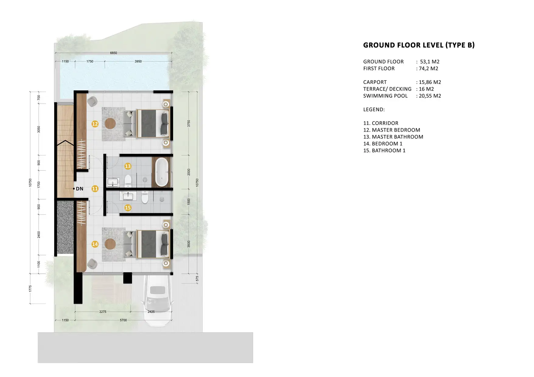 Villa 157m² in Indonesia, Ubud. Priced at 201948$ rent photo-1