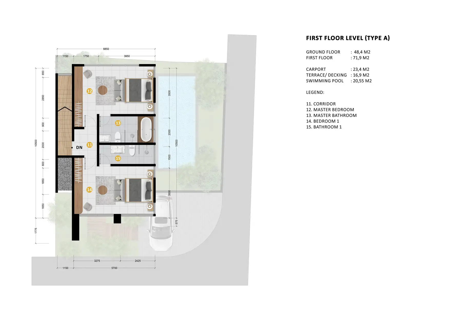 Villa 157m² in Indonesia, Ubud. Priced at 201948$ rent photo-3