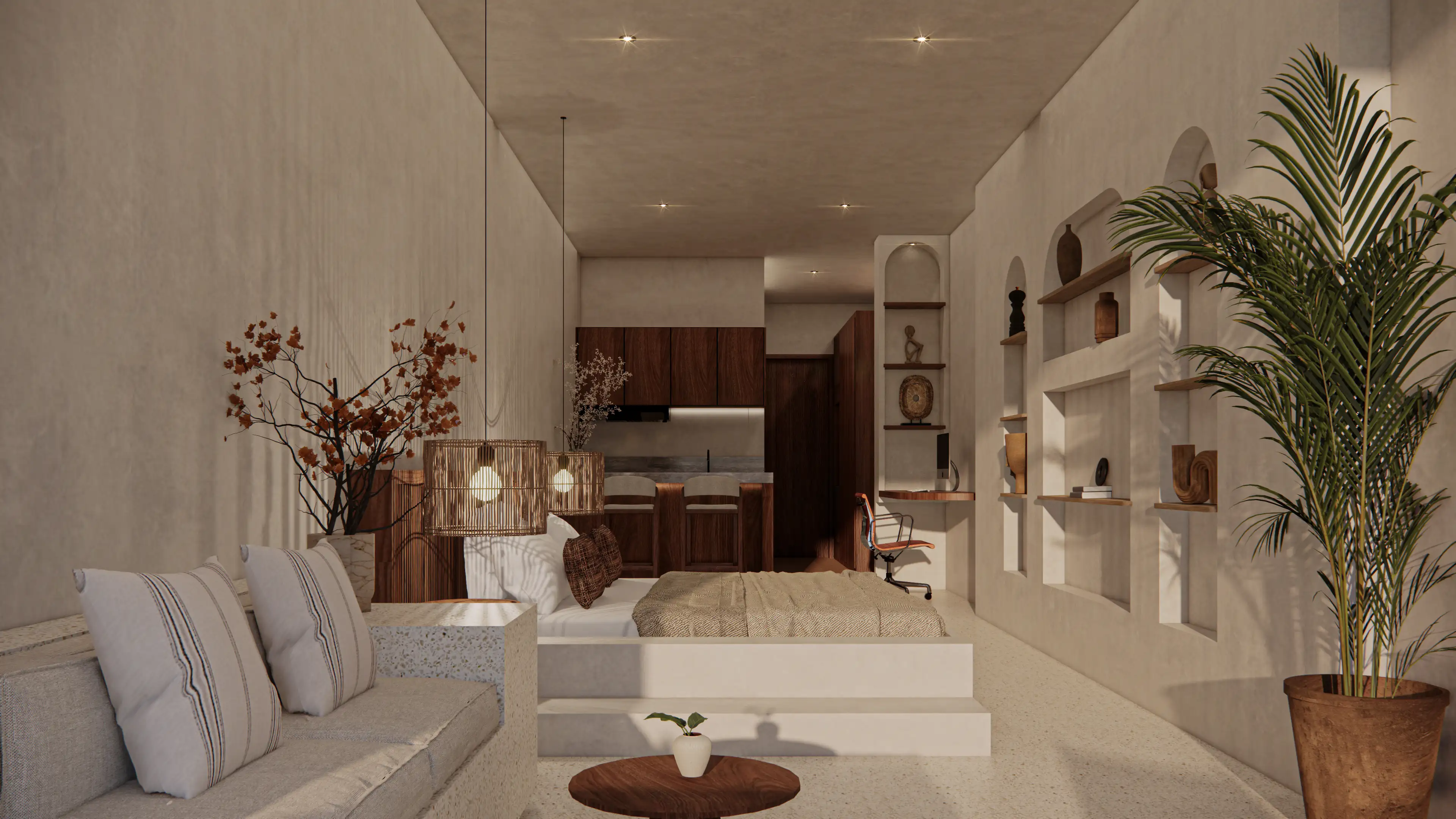 Flat 53m² in Indonesia, Canggu. Priced at 106628$ rent photo-11