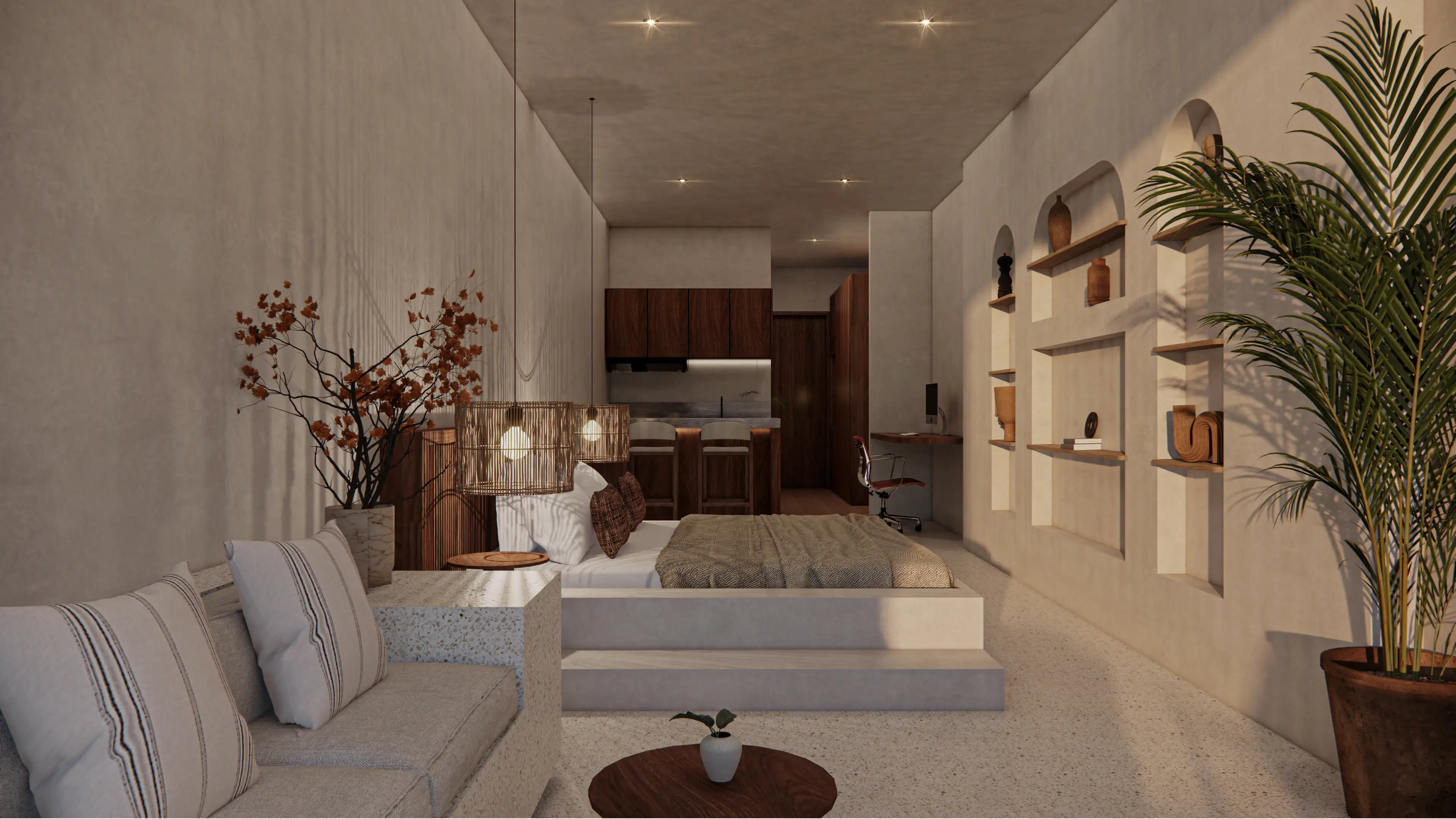 Flat 53m² in Indonesia, Canggu. Priced at 106628$ rent photo-12