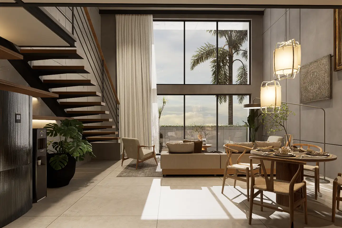 Flat 100m² in Indonesia, Bukit. Priced at 240000$ rent photo-9