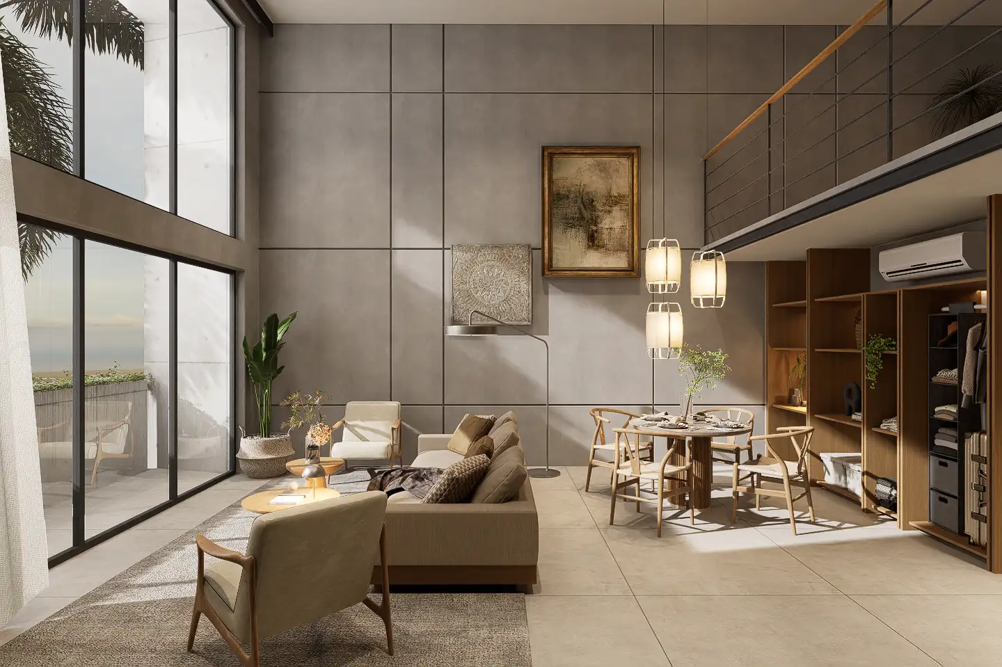 Flat 100m² in Indonesia, Bukit. Priced at 240000$ rent photo-11