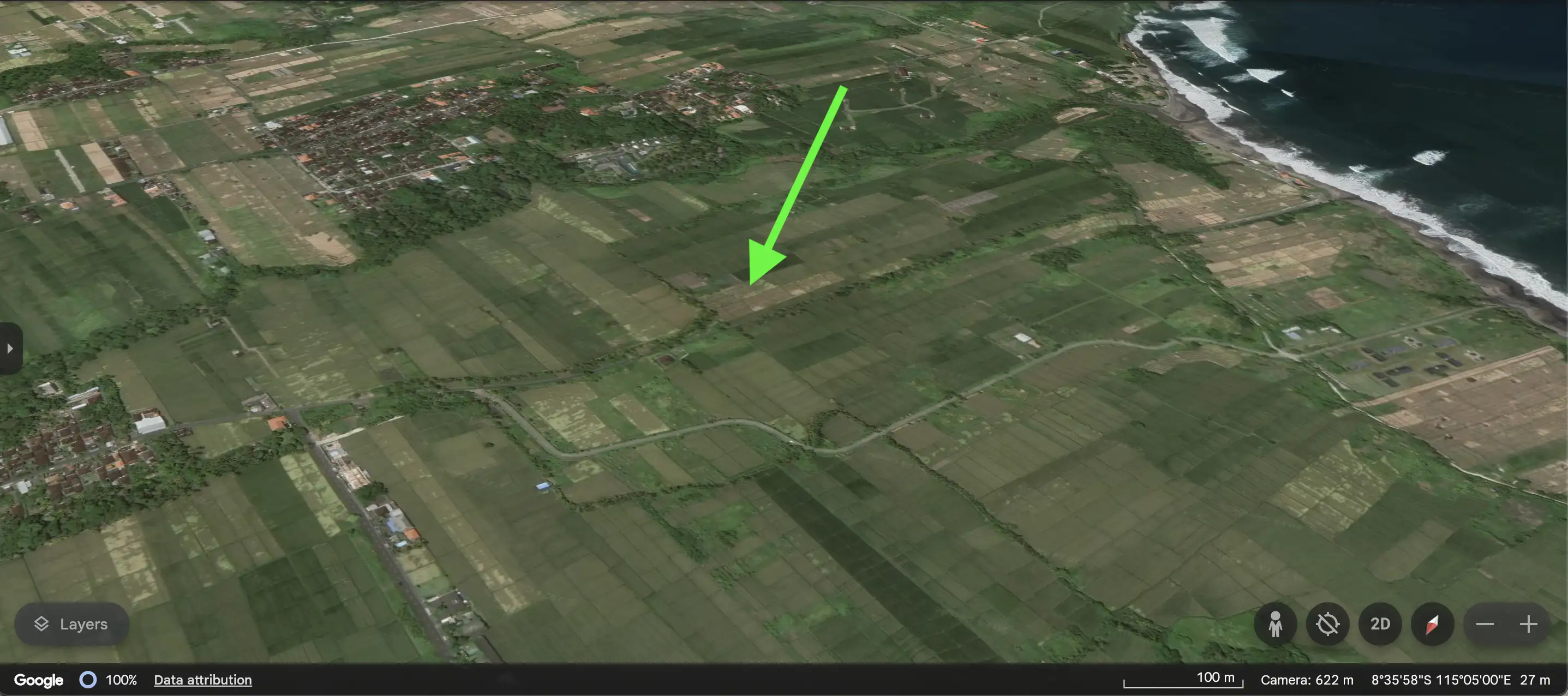 Land 0m² in Indonesia, Kedungu. Priced at 1046897$ rent photo-2