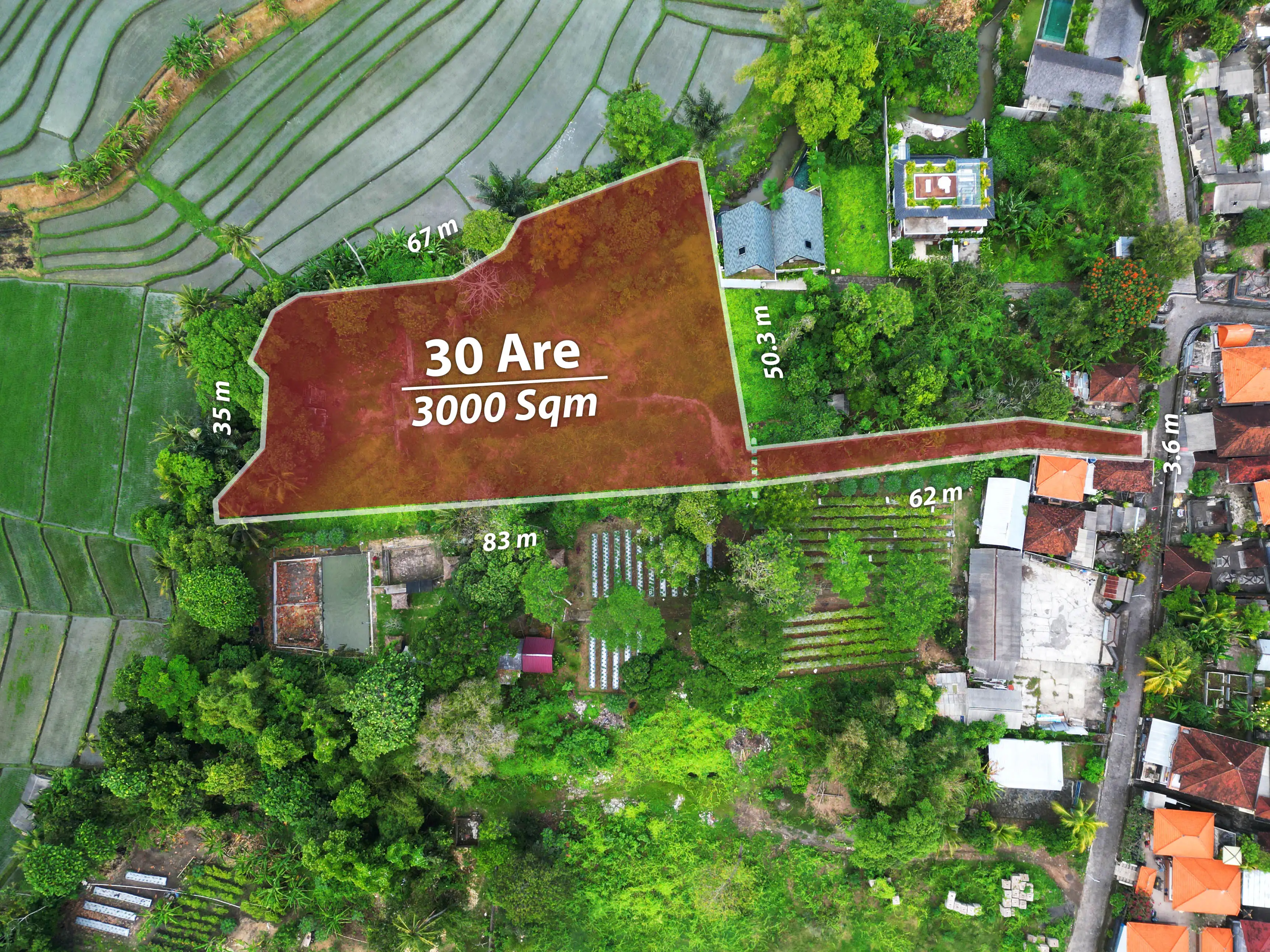 Land 0m² in Indonesia, Tabanan. Priced at 870000$ rent photo-3
