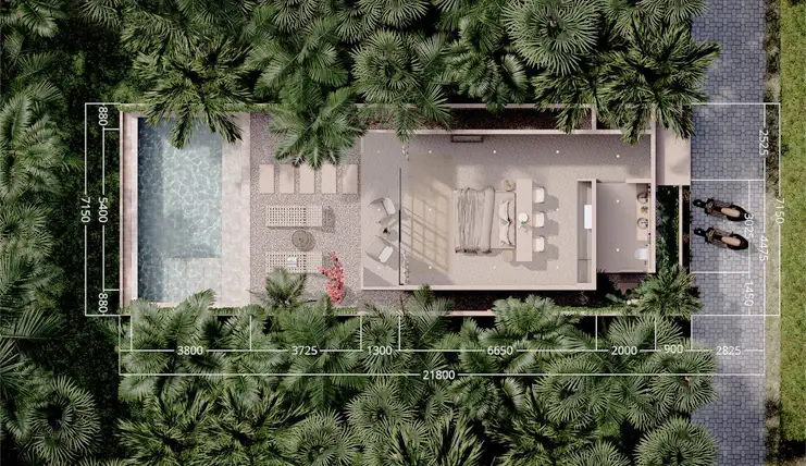 Villa 55m² in Indonesia, Kedungu. Priced at 124000$ rent photo-1