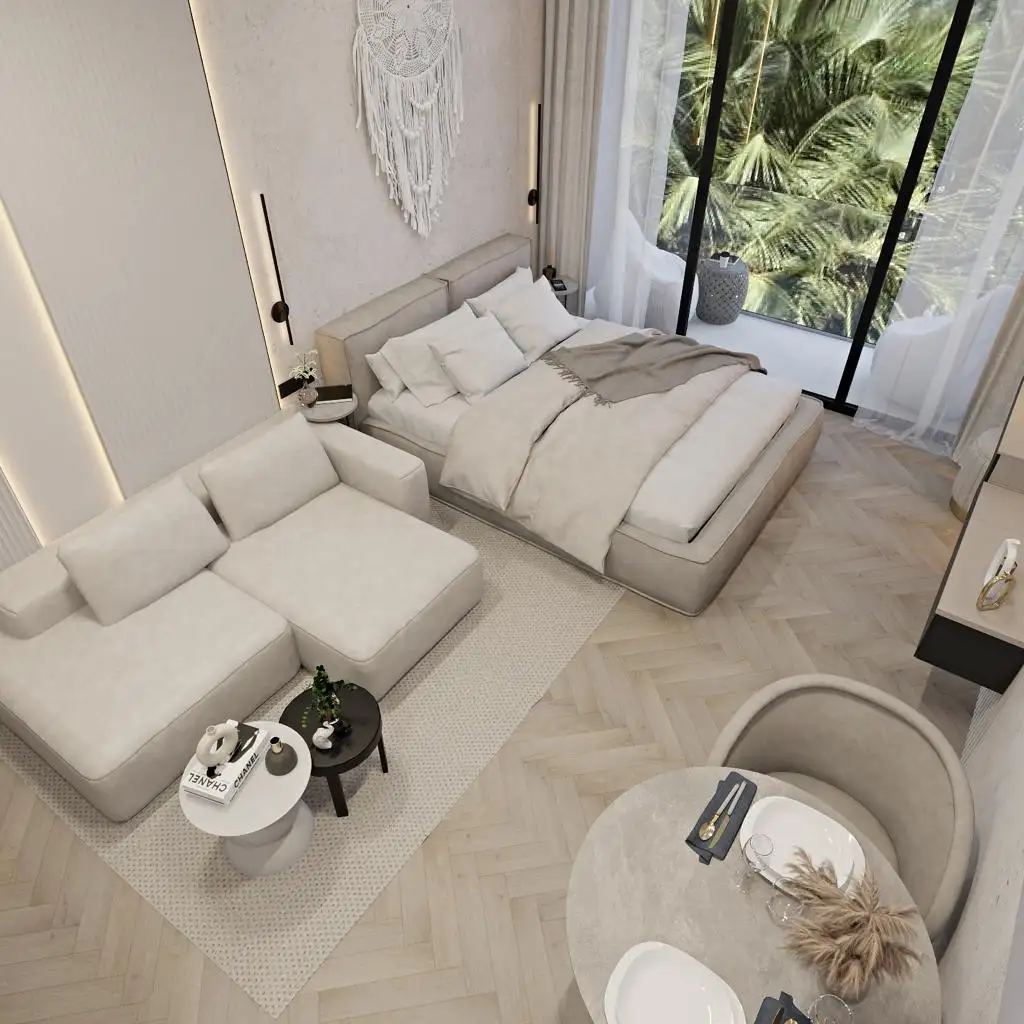 Flat 28m² in Indonesia, Ubud. Priced at 75000$ rent photo-21