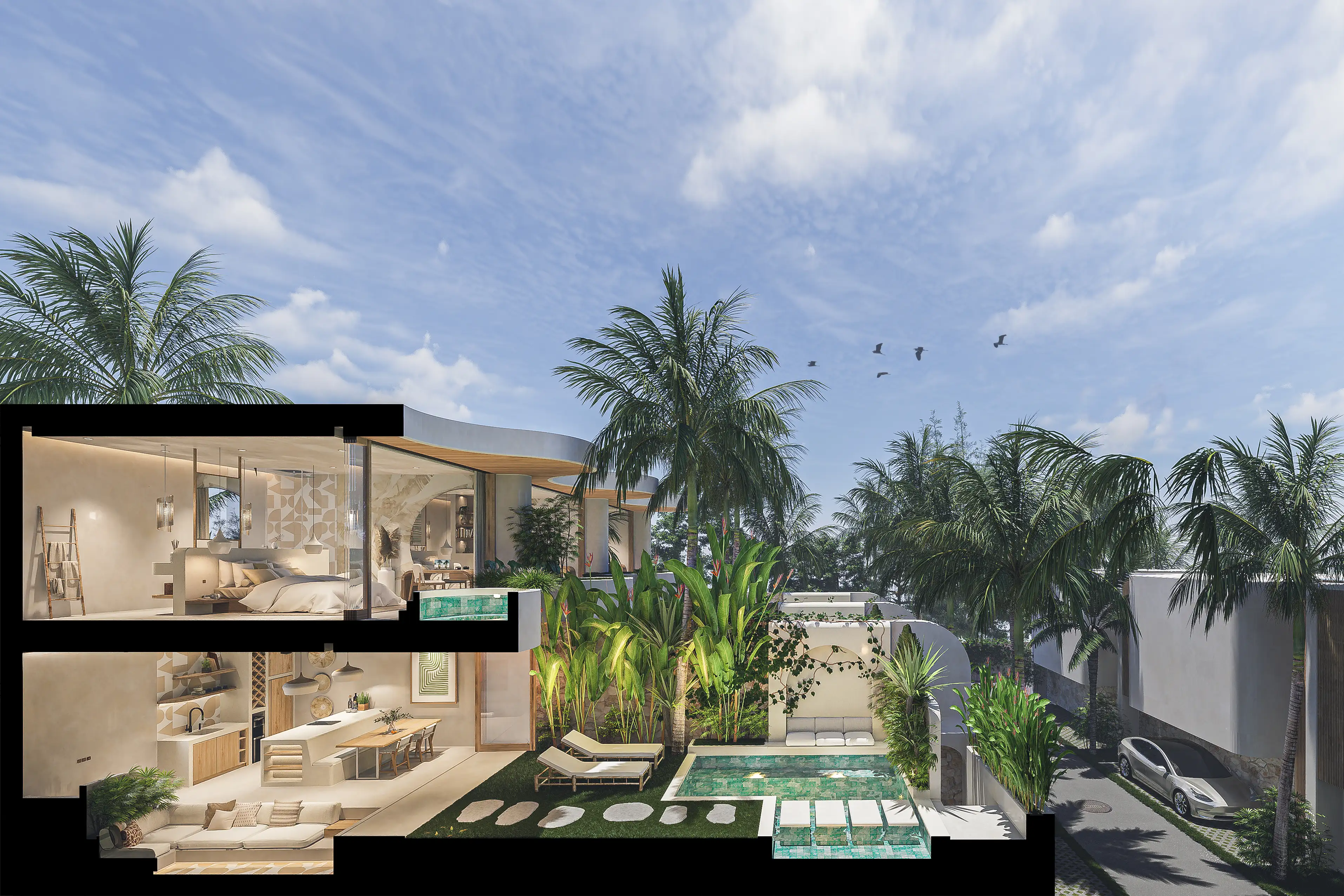 Villa 74m² in Indonesia, Bukit. Priced at 169000$ rent photo-4