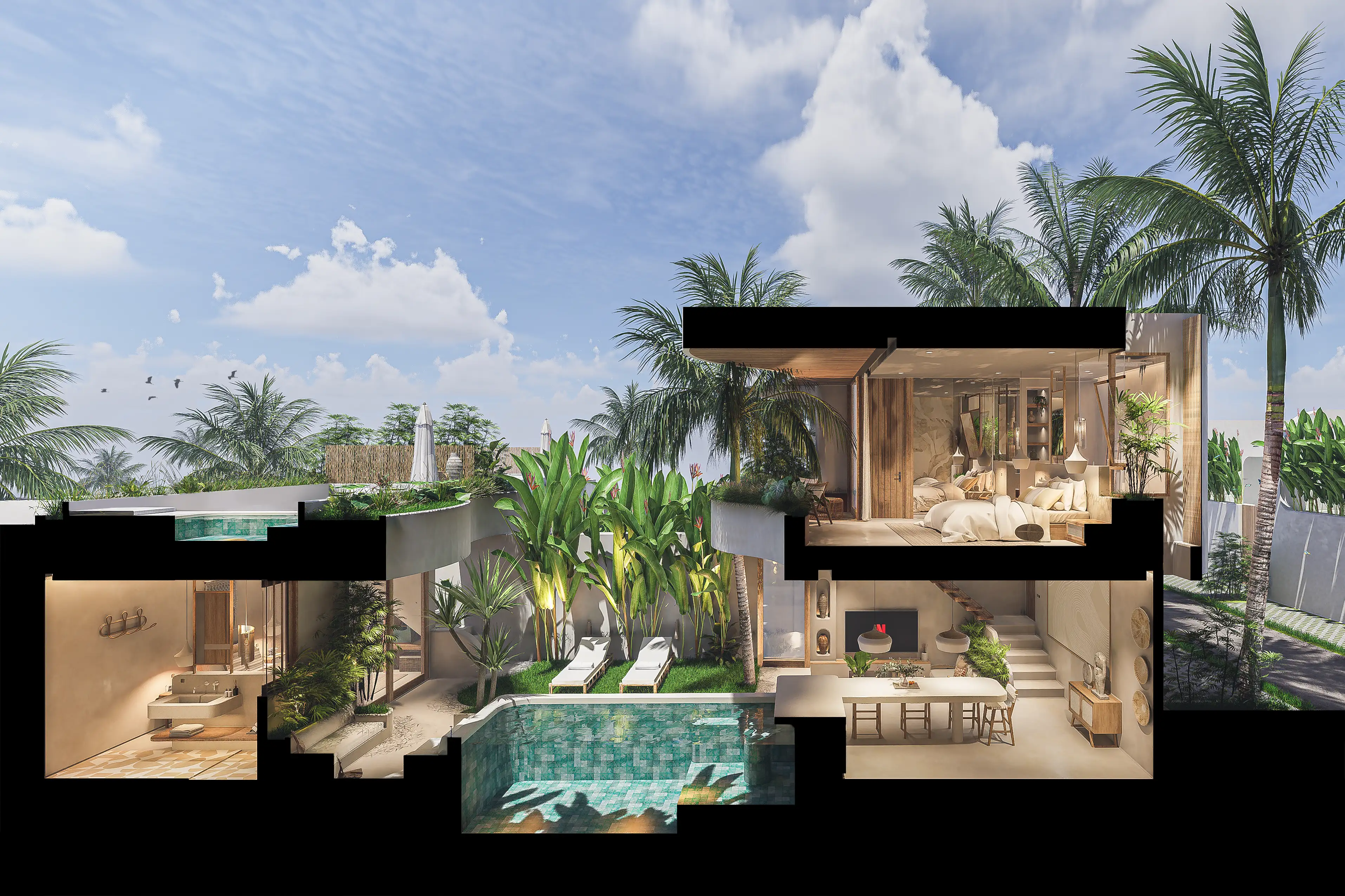 Villa 133m² in Indonesia, Bukit. Priced at 279000$ rent photo-3