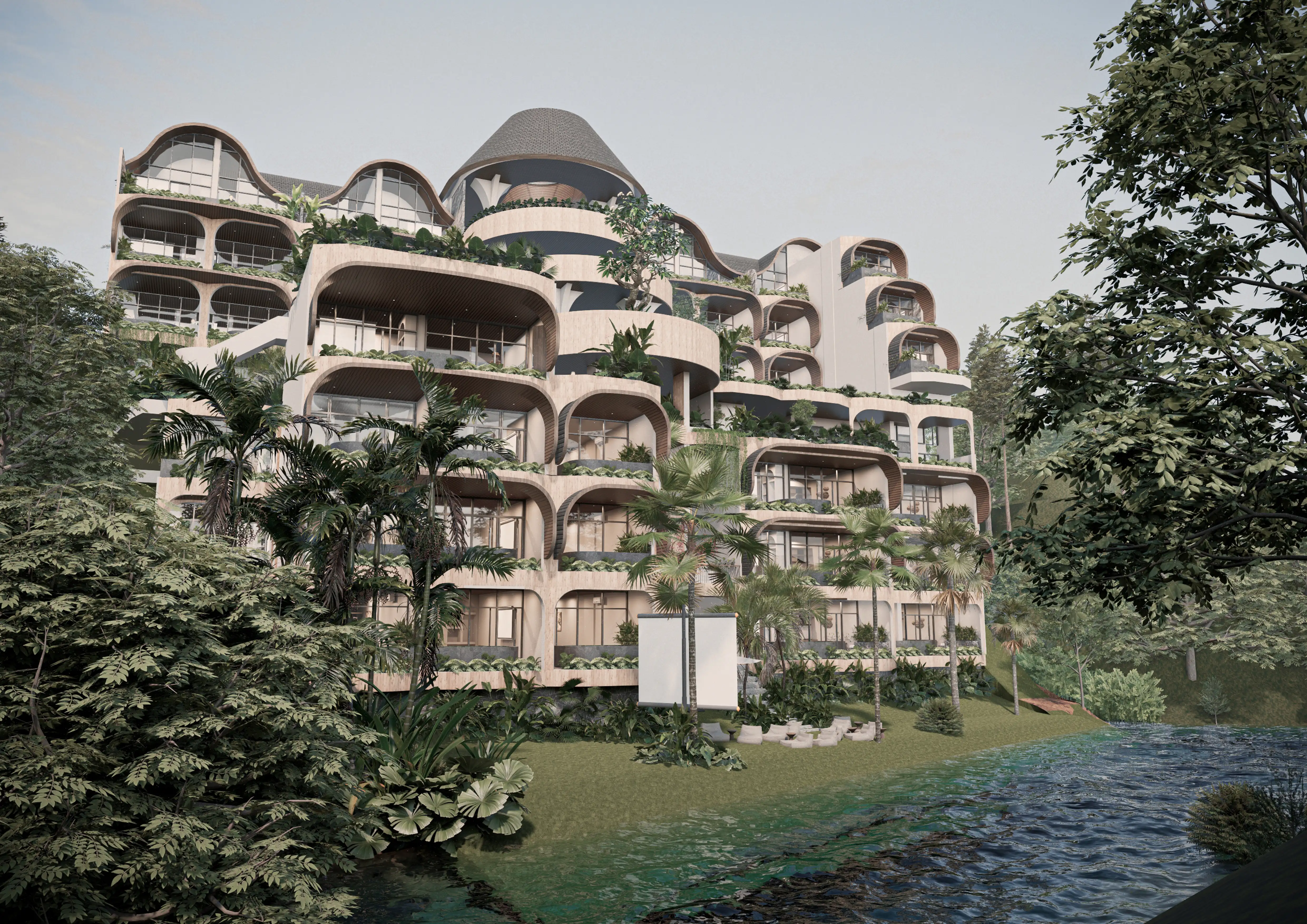 Flat 40m² in Indonesia, Tabanan. Priced at 145000$ rent photo-3