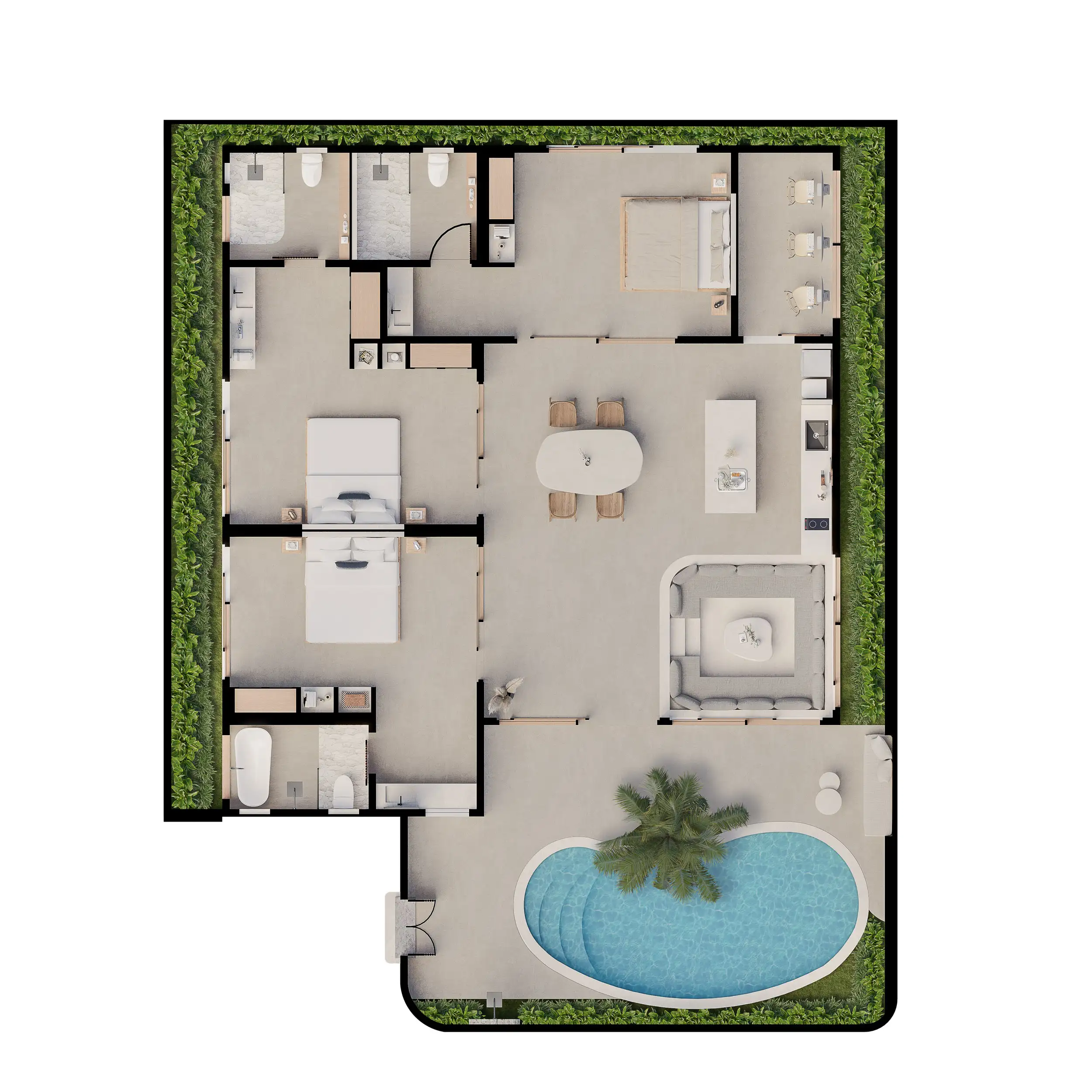 Villa 220m² in Indonesia, Canggu. Priced at 298000$ rent photo-2