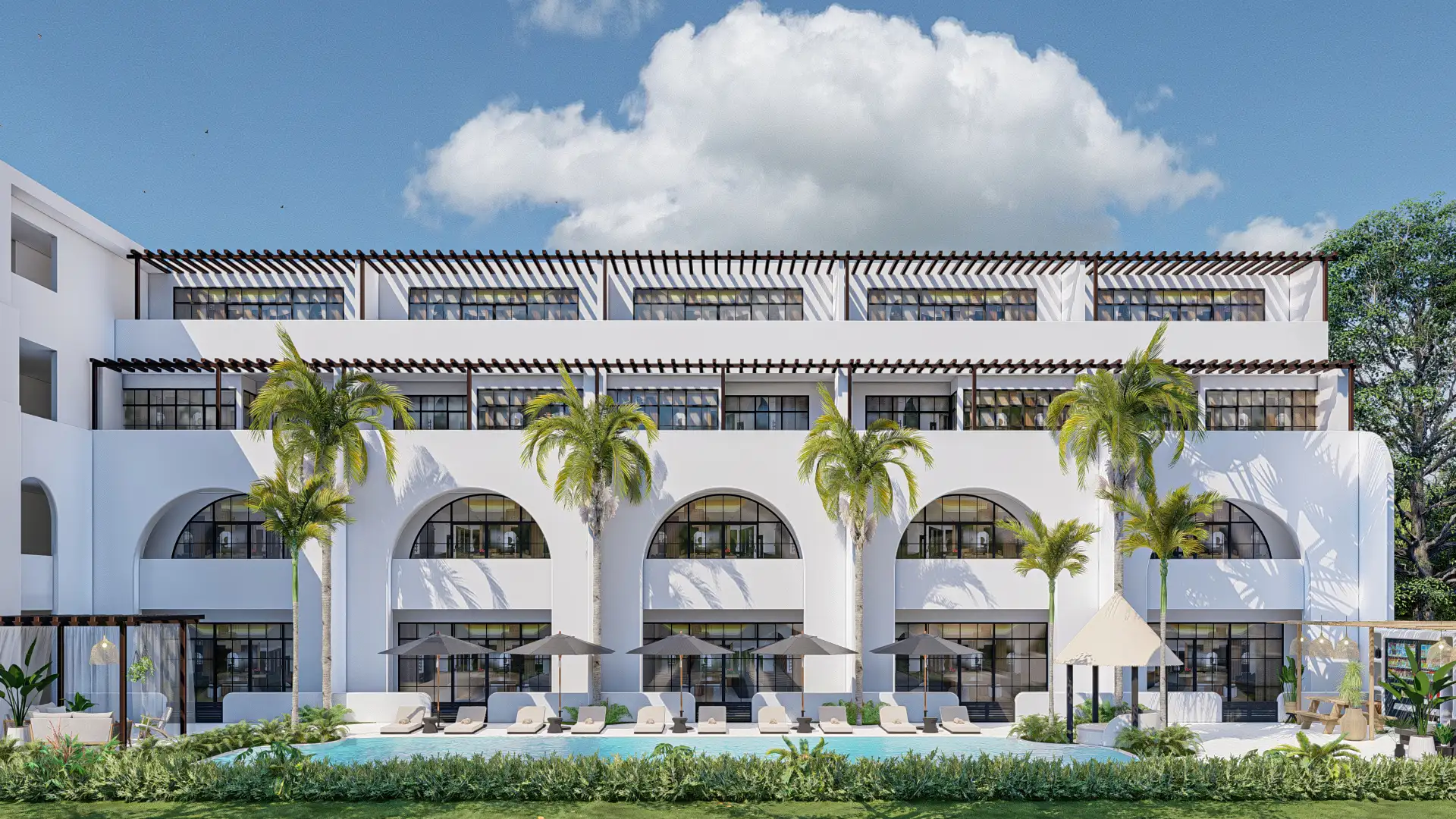 Flat 82m² in Indonesia, Canggu. Priced at 263847$ rent photo-4