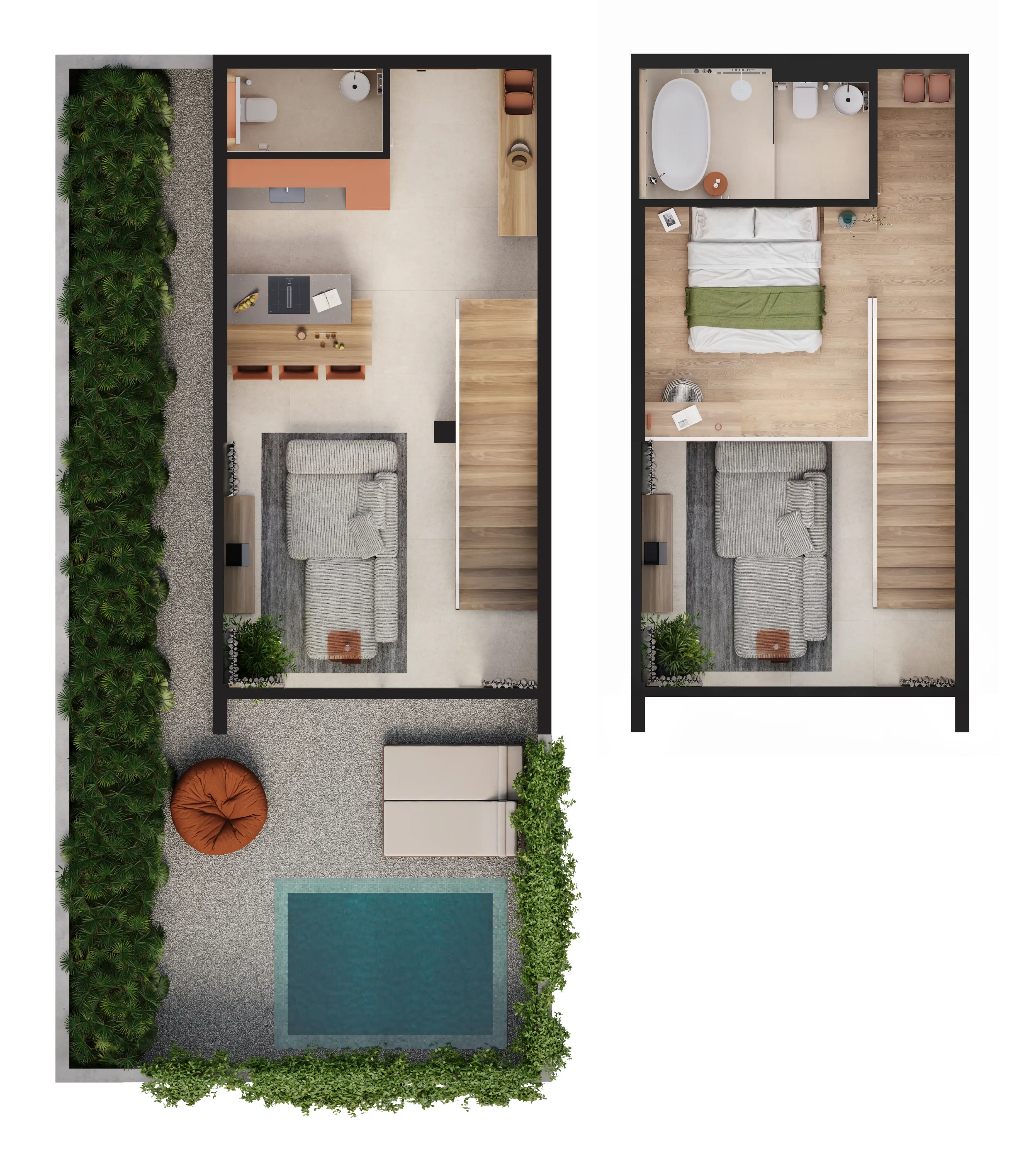 Villa 65m² in Indonesia, Ubud. Priced at 140000$ rent photo-1