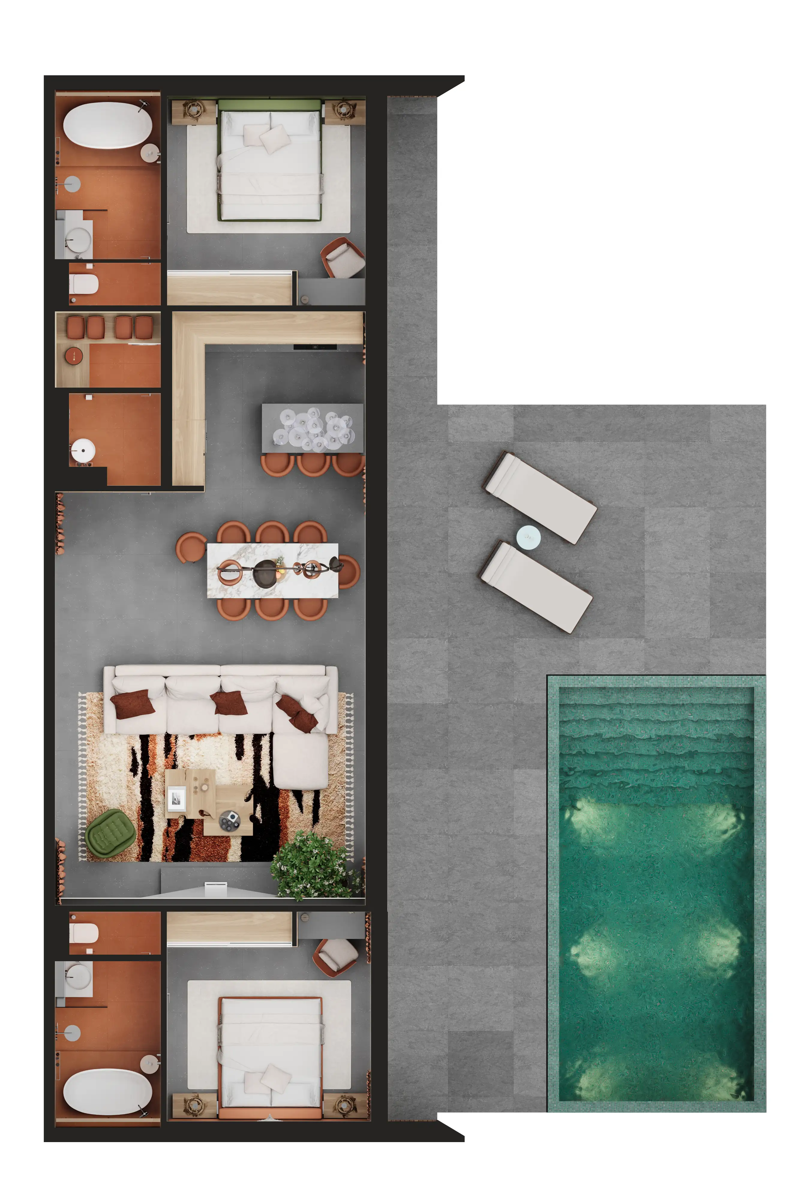 Villa 140m² in Indonesia, Ubud. Priced at 220000$ rent photo-1