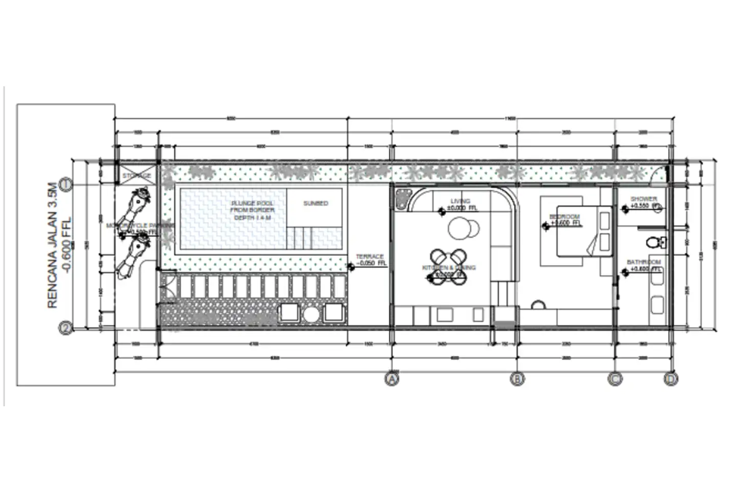 Villa 60m² in Indonesia, Bukit. Priced at 179000$ rent photo-3