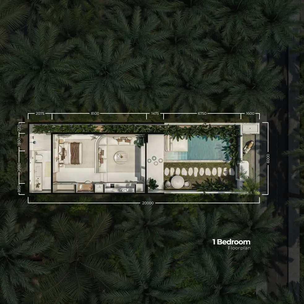 Villa 60m² in Indonesia, Bukit. Priced at 179000$ rent photo-1