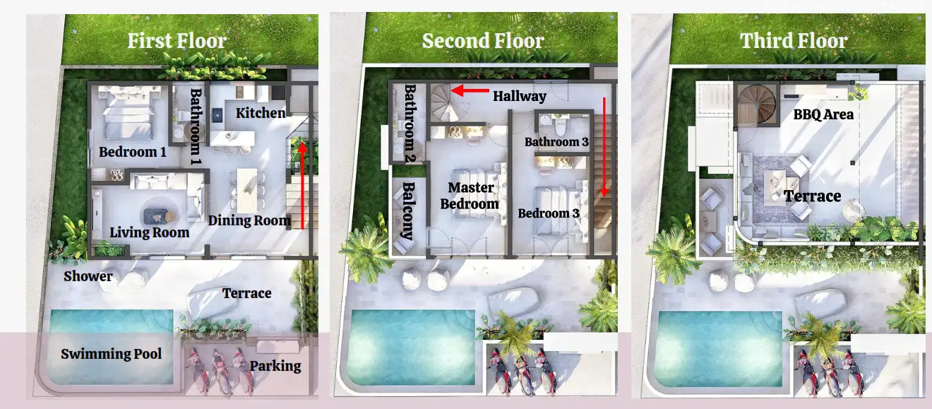 Villa 151m² in Indonesia, Bukit. Priced at 265000$ rent photo-1