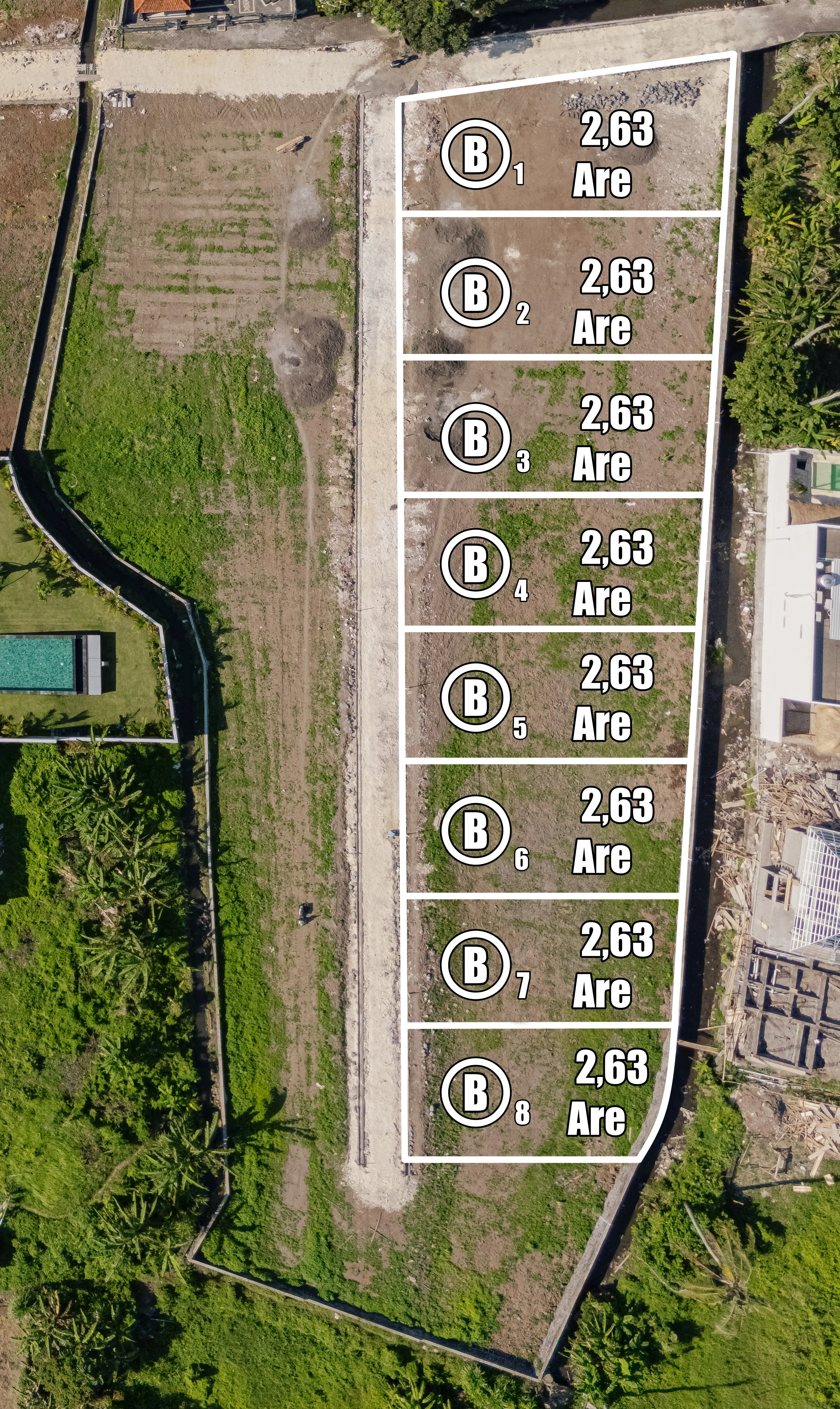 Land 0m² in Indonesia, Canggu. Priced at 53719$ rent photo-7