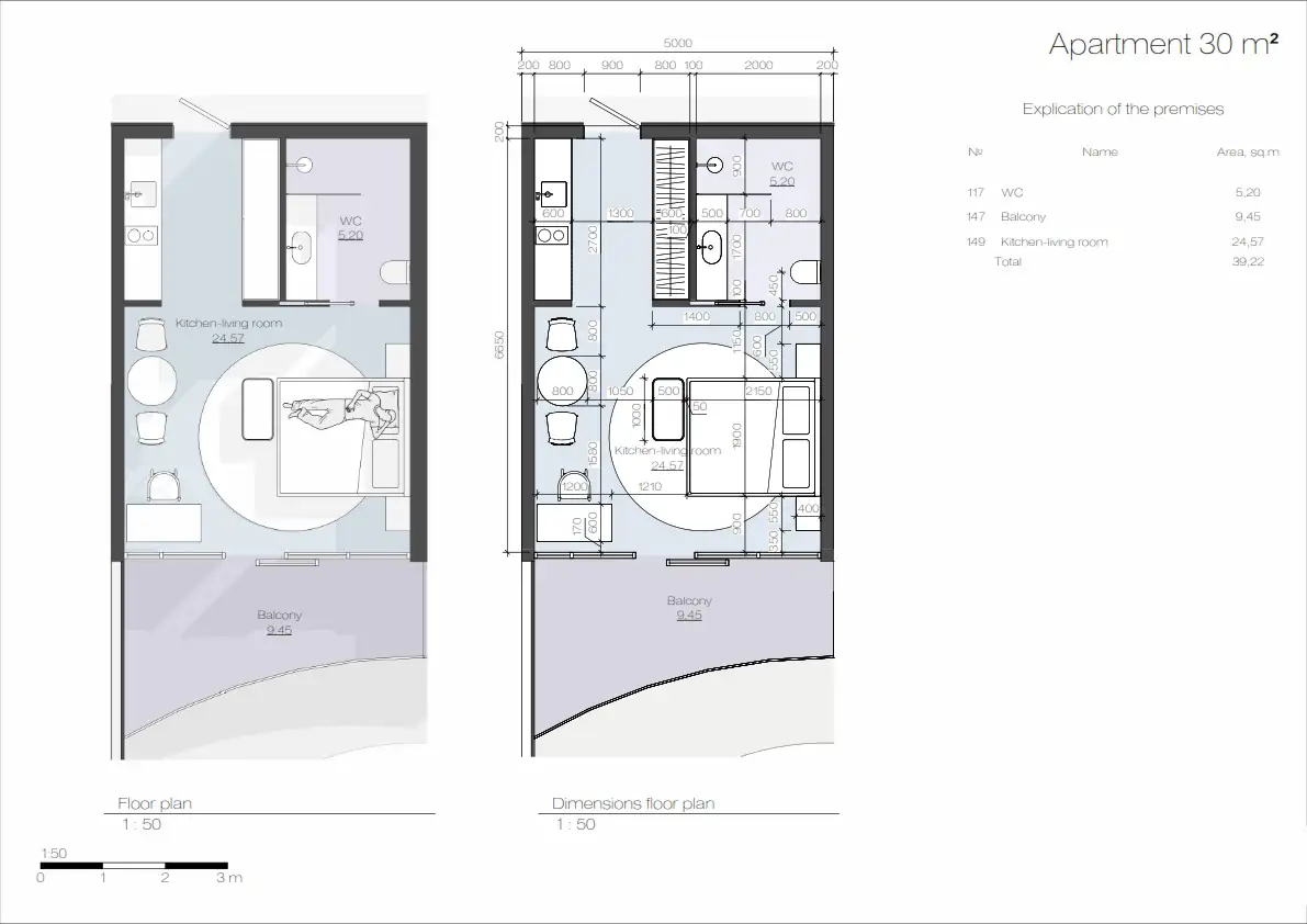 Flat 35m² in Indonesia, Bukit. Priced at 115000$ rent photo-6