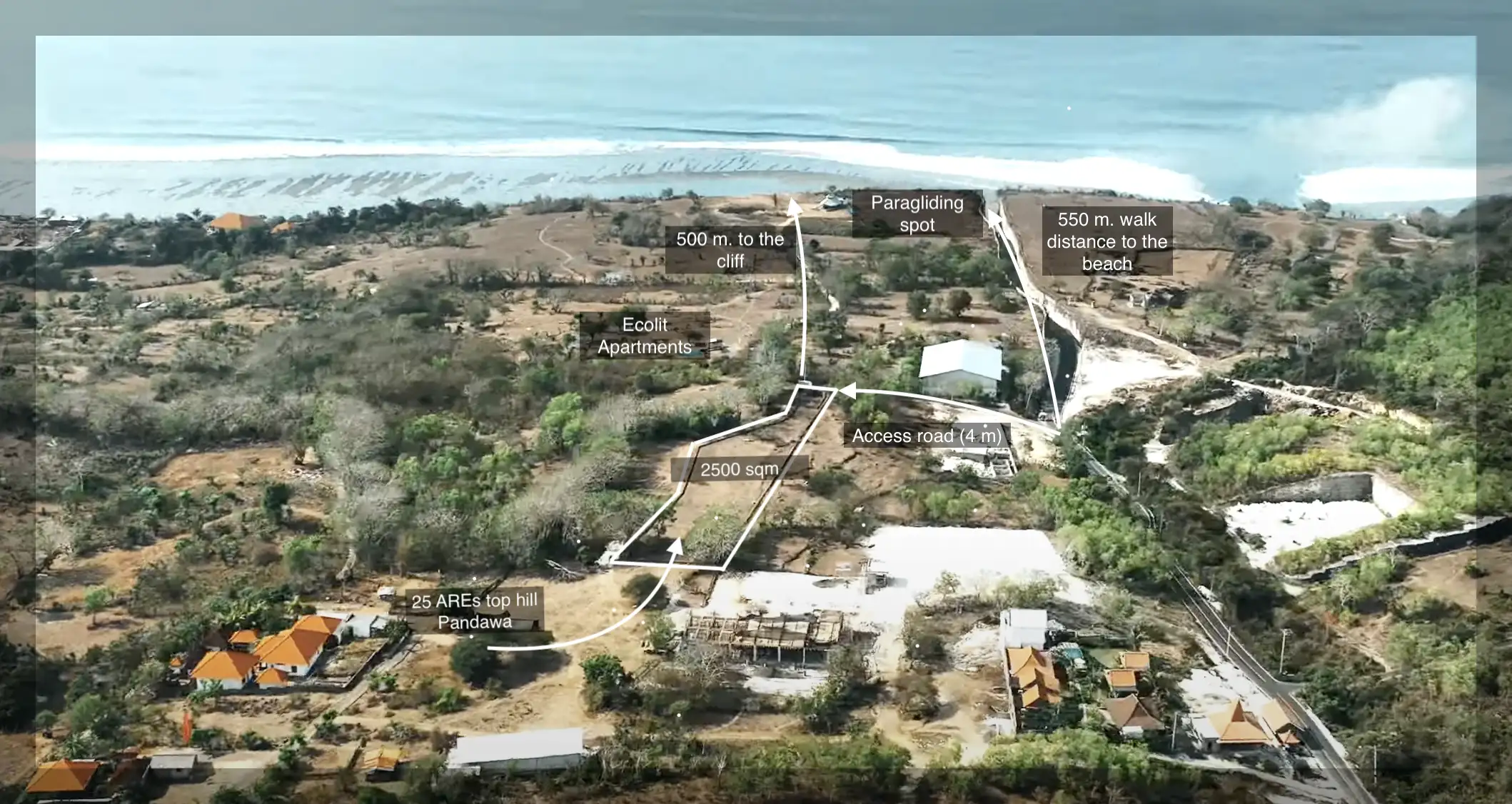 Land 2500m² in Indonesia, Bukit. Priced at 1510000$ rent photo-12