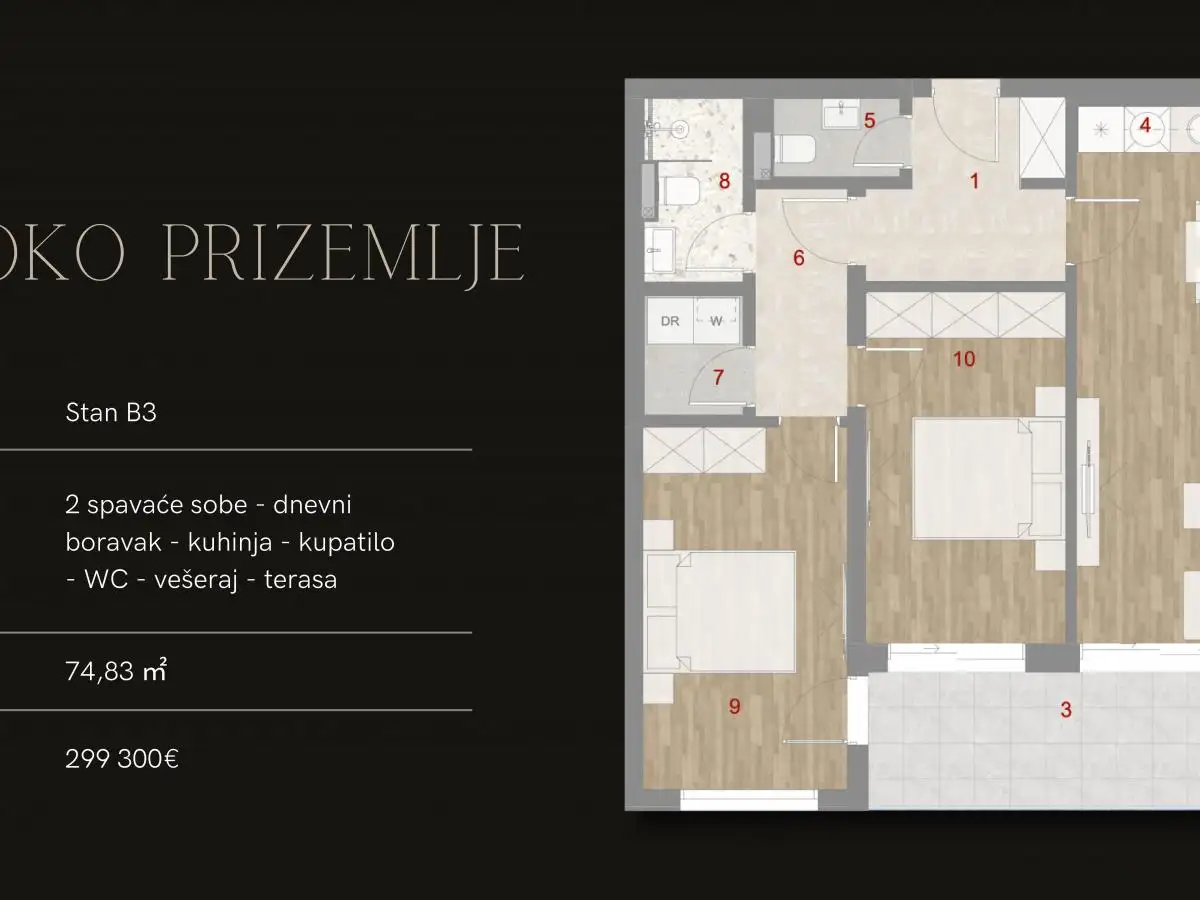 Flat 46m² in Montenegro, Kotor. Priced at 184900€ rent photo-10