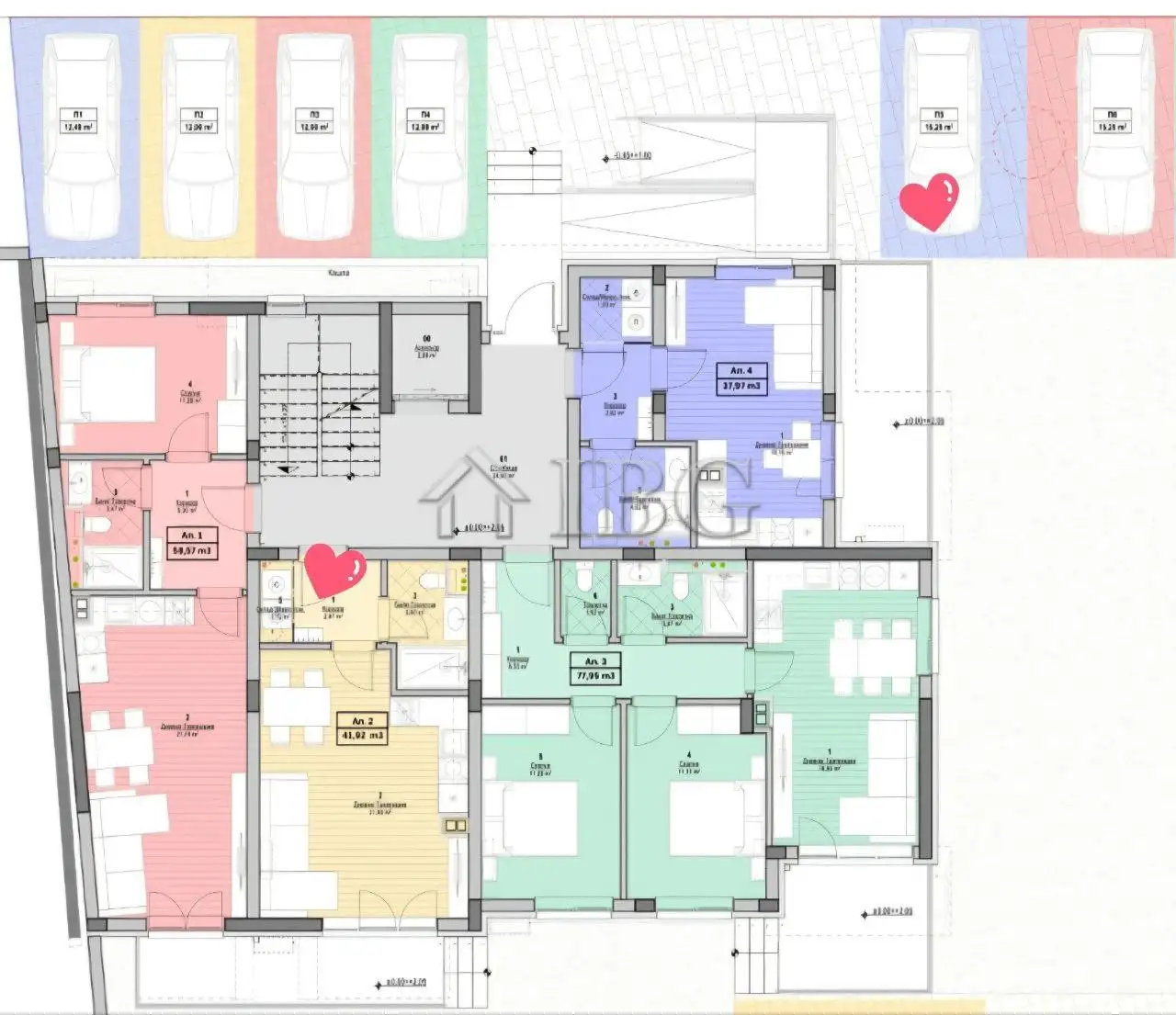 Flat 42m² in Bulgaria, Sunny Beach. Priced at 70000€ rent photo-5