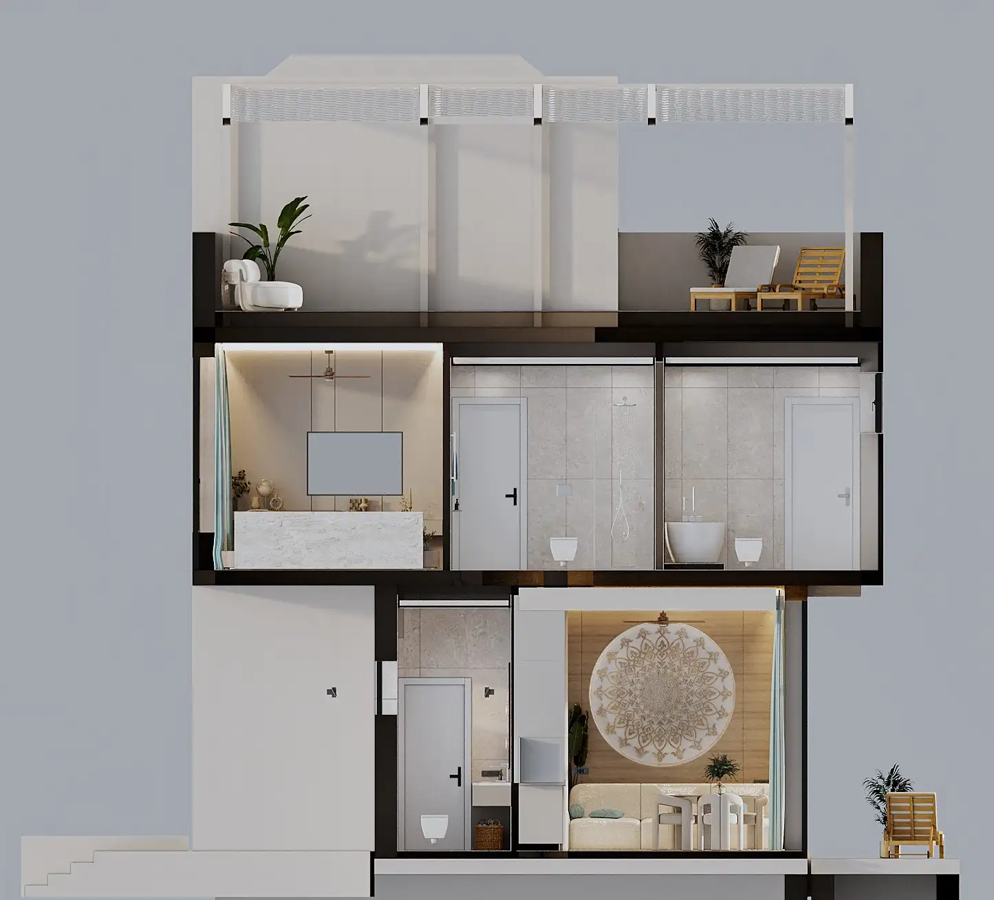 Villa 133m² in Indonesia, Bukit. Priced at 325000$ rent photo-3