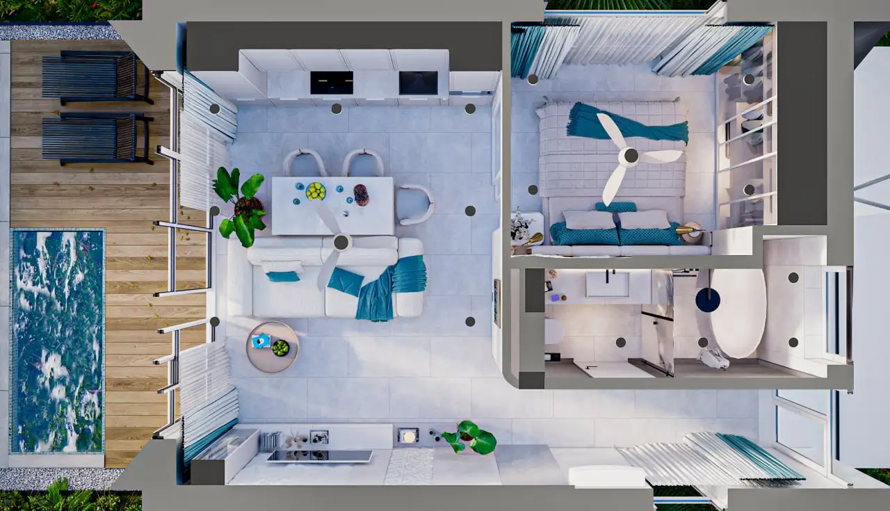 Villa 60m² in Indonesia, Bukit. Priced at 195000$ rent photo-2