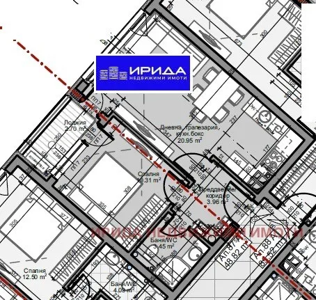 Flat 57m² in Bulgaria, Sofia. Priced at 97950£ rent photo-1