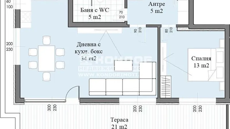 Квартира 108м² в Болгарии, Пловдив. Стоимостью 85157£ аренда фото-4