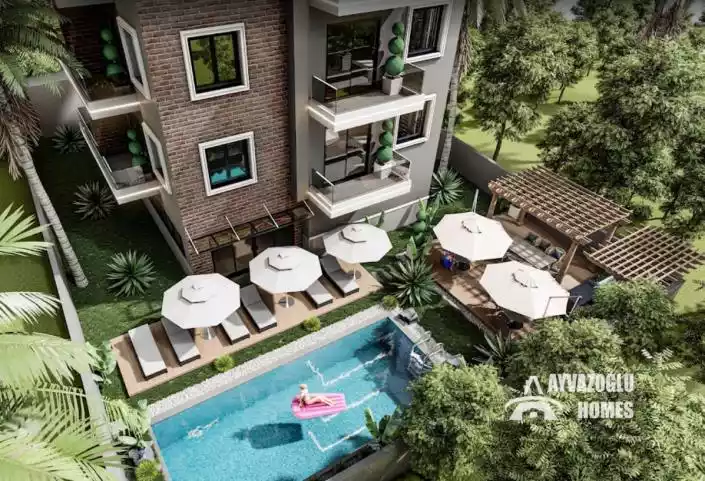 Flat 56m² in Turkey, Oba. Priced at 140000€ rent photo-2