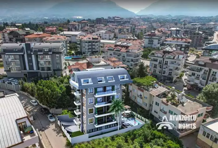 Flat 56m² in Turkey, Oba. Priced at 140000€ rent photo-4