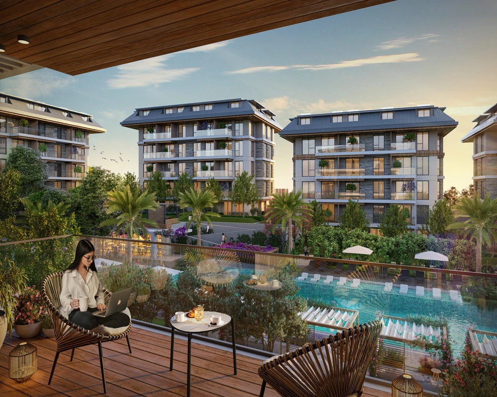 Flat 213m² in Turkey, Oba. Priced at 882550€ rent photo-6